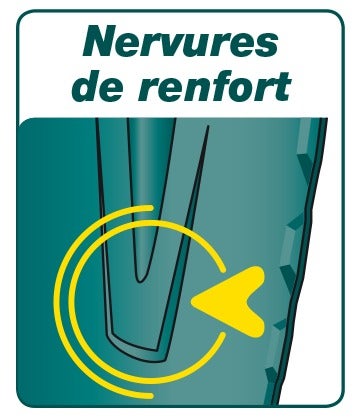 Bêche rebord Duopro LEBORGNE béquille L.90 cm - 4