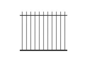 Clôture acier Excalibur AJ l.146xH.122cm Antico NR9005
