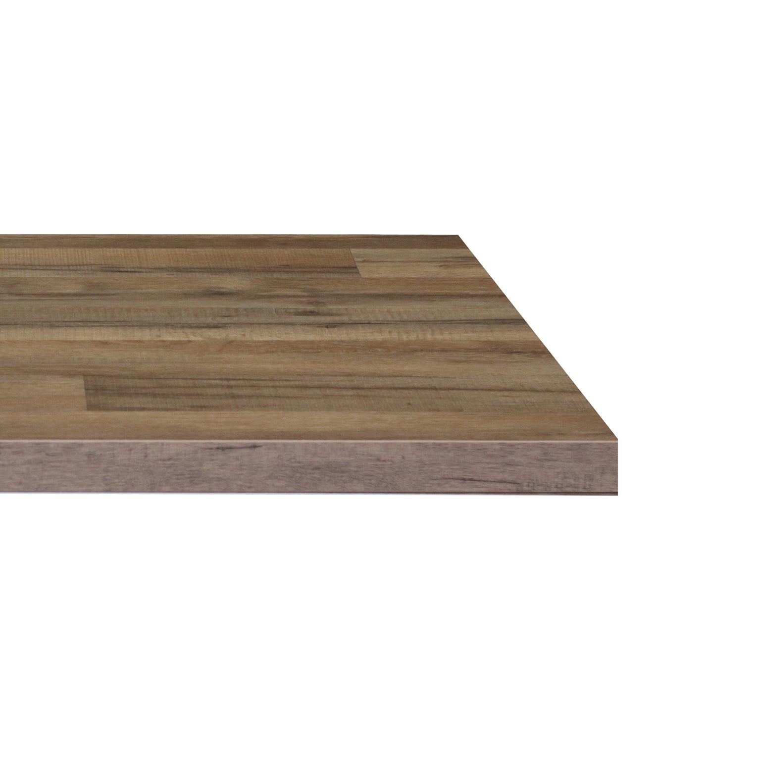 Plan îlot stratifié Chene lamelle cendre L.126 x P.104 cm, Ep.38 m - 3