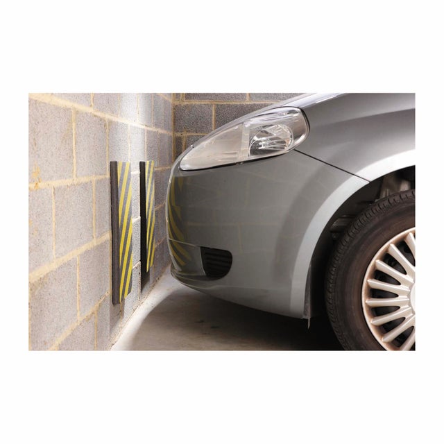 Protezione per garage in polietilene L 50 x H 25 cm nero