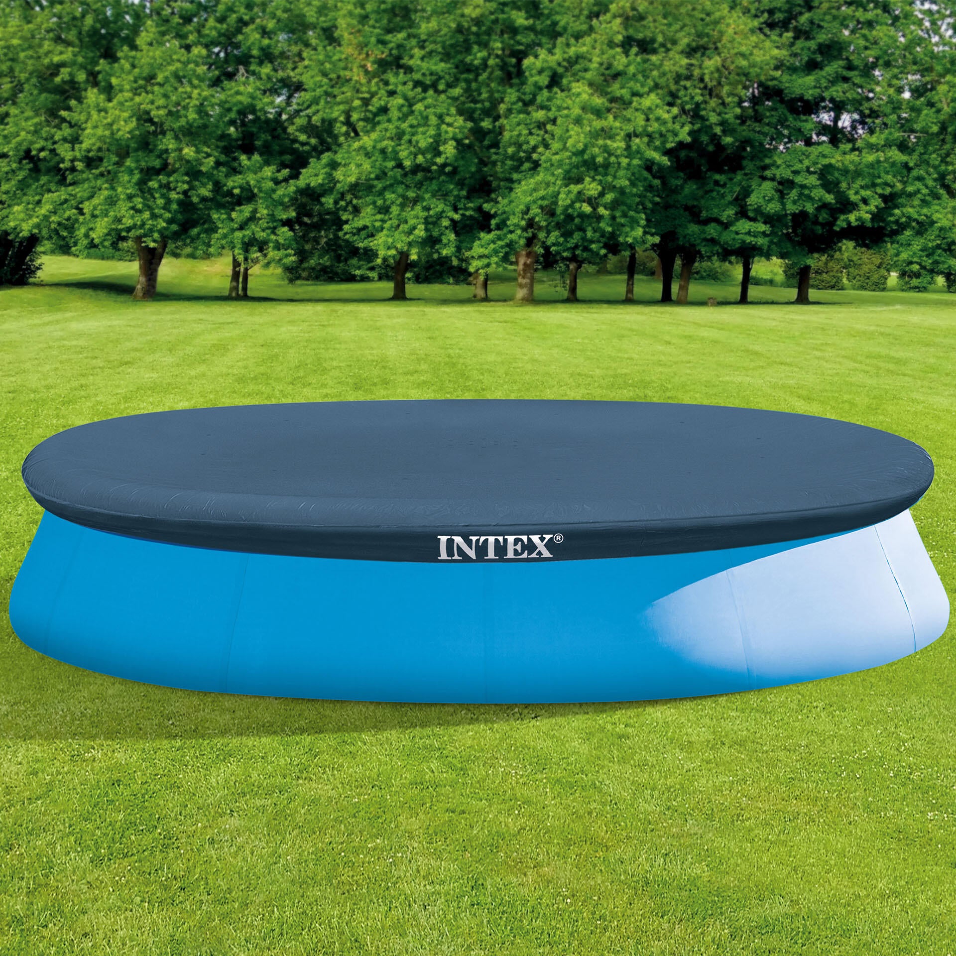 Bâche de protection INTEX pour piscine autoportante 3,66m - 2