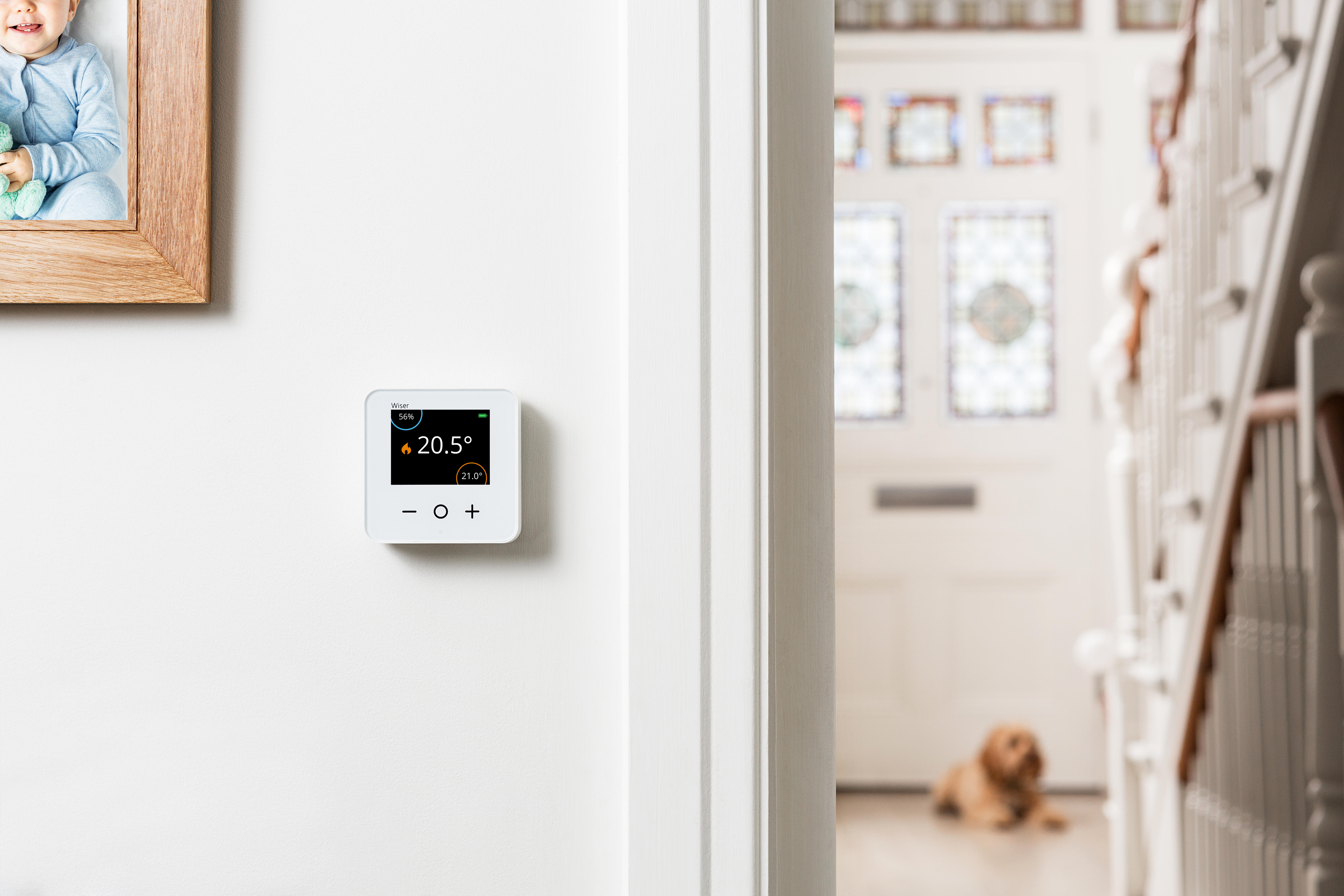 Thermostat d'ambiance connecté zigbee Wiser, SCHNEIDER ELECTRIC, blanc - 17