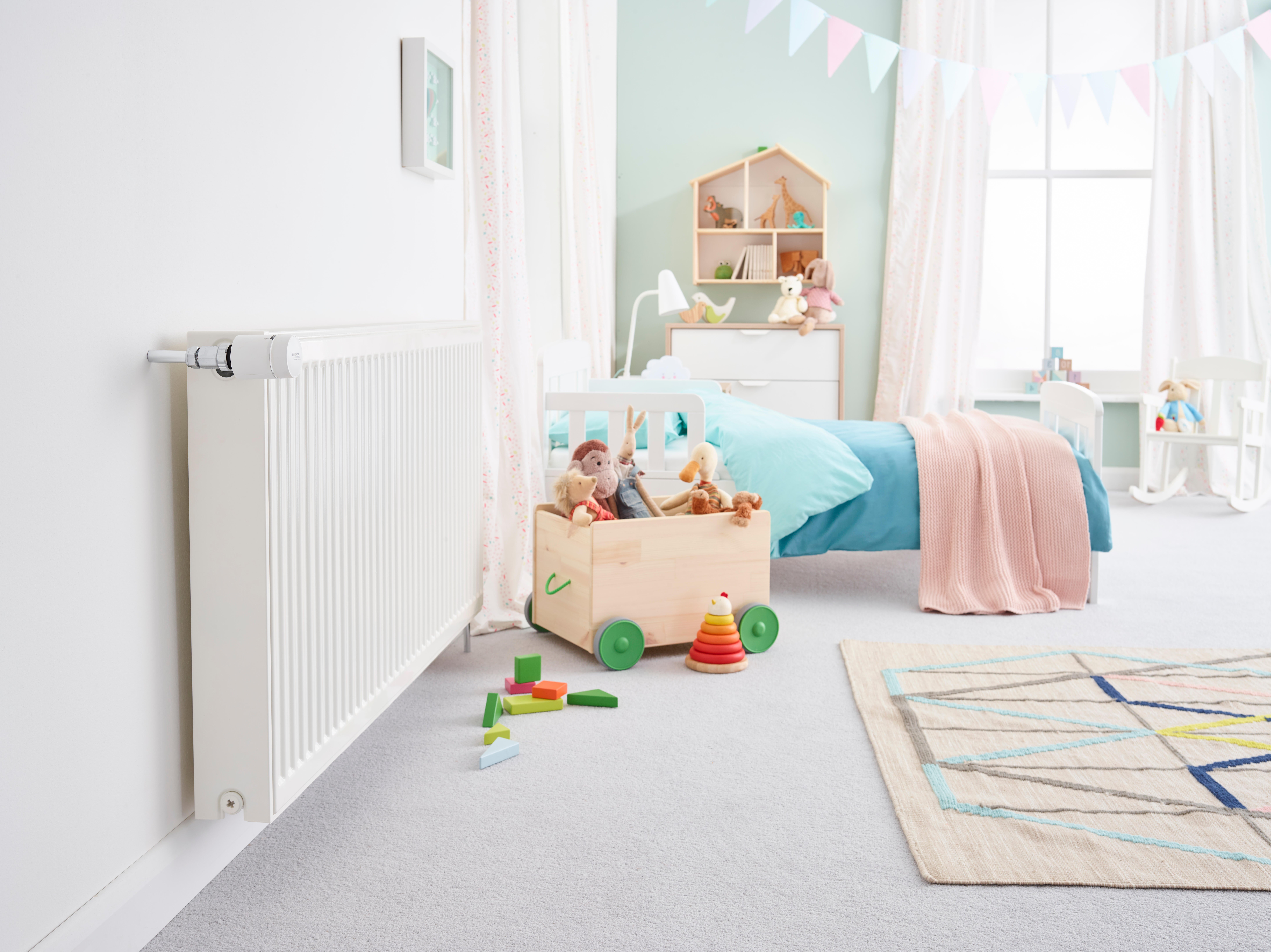 Tête de vanne thermostatique connectée zigbee Wiser, SCHNEIDER ELECTRIC, blanc - 10