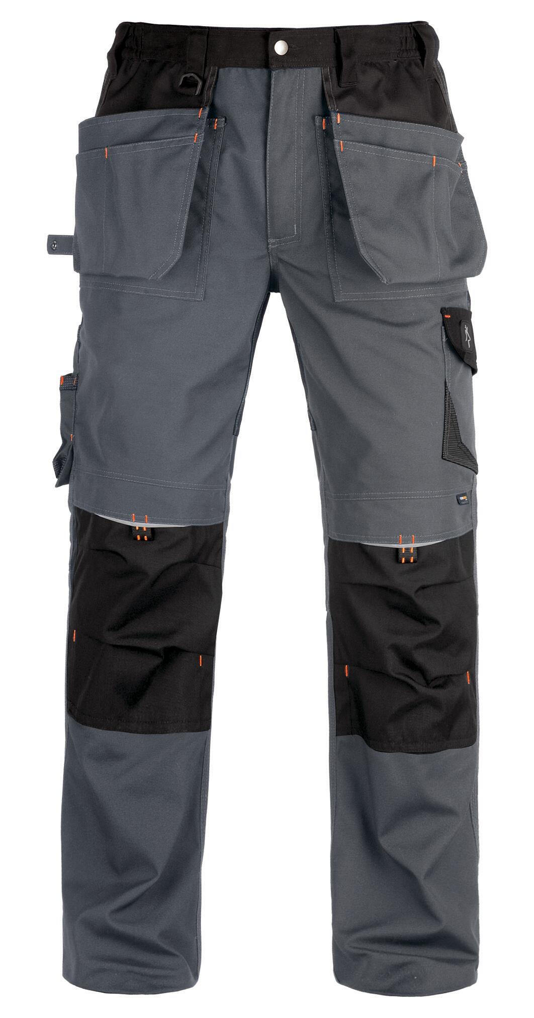 ZOXOZ Pantalon de jogging slim fit en coton avec poches zippées. - Gris - XXXL