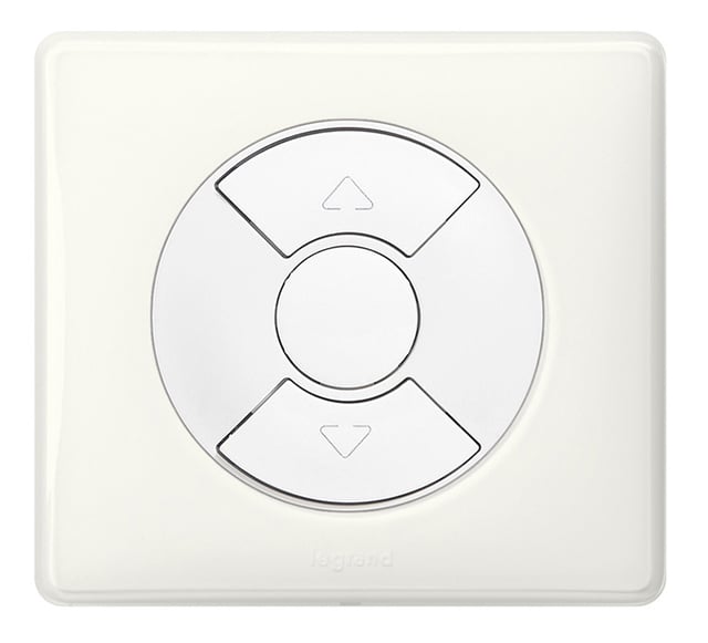 Commande volet roulant complet, LEGRAND Céliane, blanc yesterday