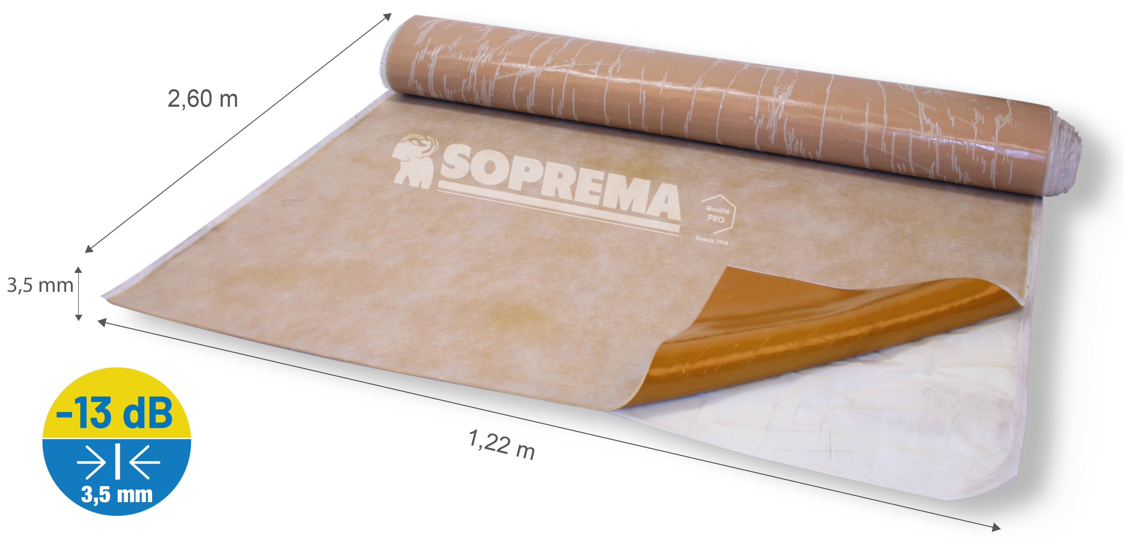 AggSound Rouleau Isolation Acoustique Auto 4 Mm – 10 M × 1 M (9,94 M²) – Tapis Insonorisant & Thermique Auto-Adhésif Haute Performance