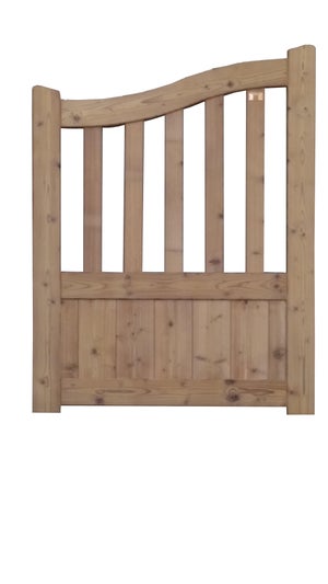 Portillon battant Boyard, l.100 x H.135 cm, naturel