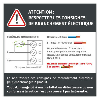 Aérateur extracteur permanent à interrupteur SAUTER Zemu Cuisine 120 mm - 9