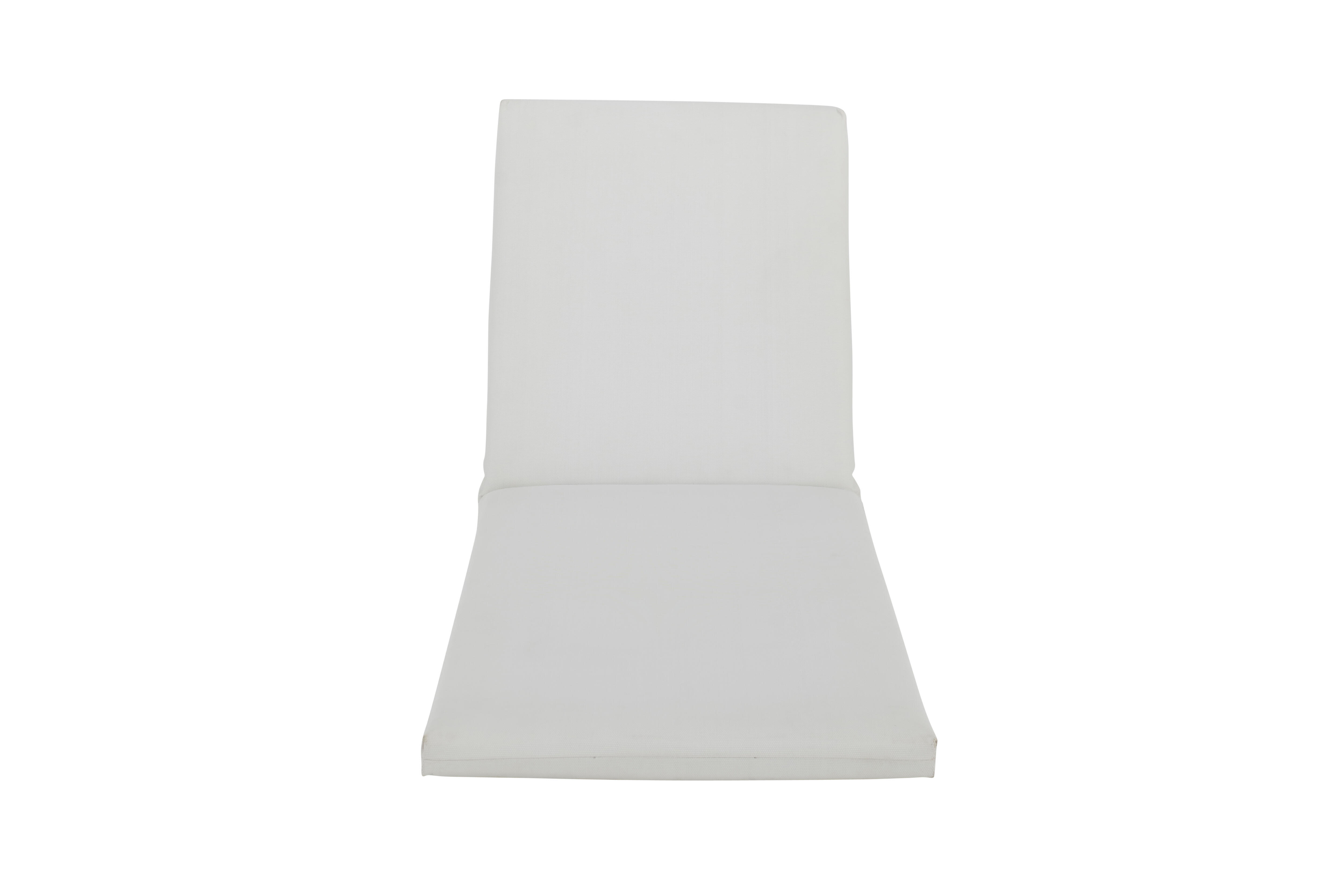 Coussin de chaise longue Tech out, blanc, l.180 x L.63 cm NATERIAL - 2