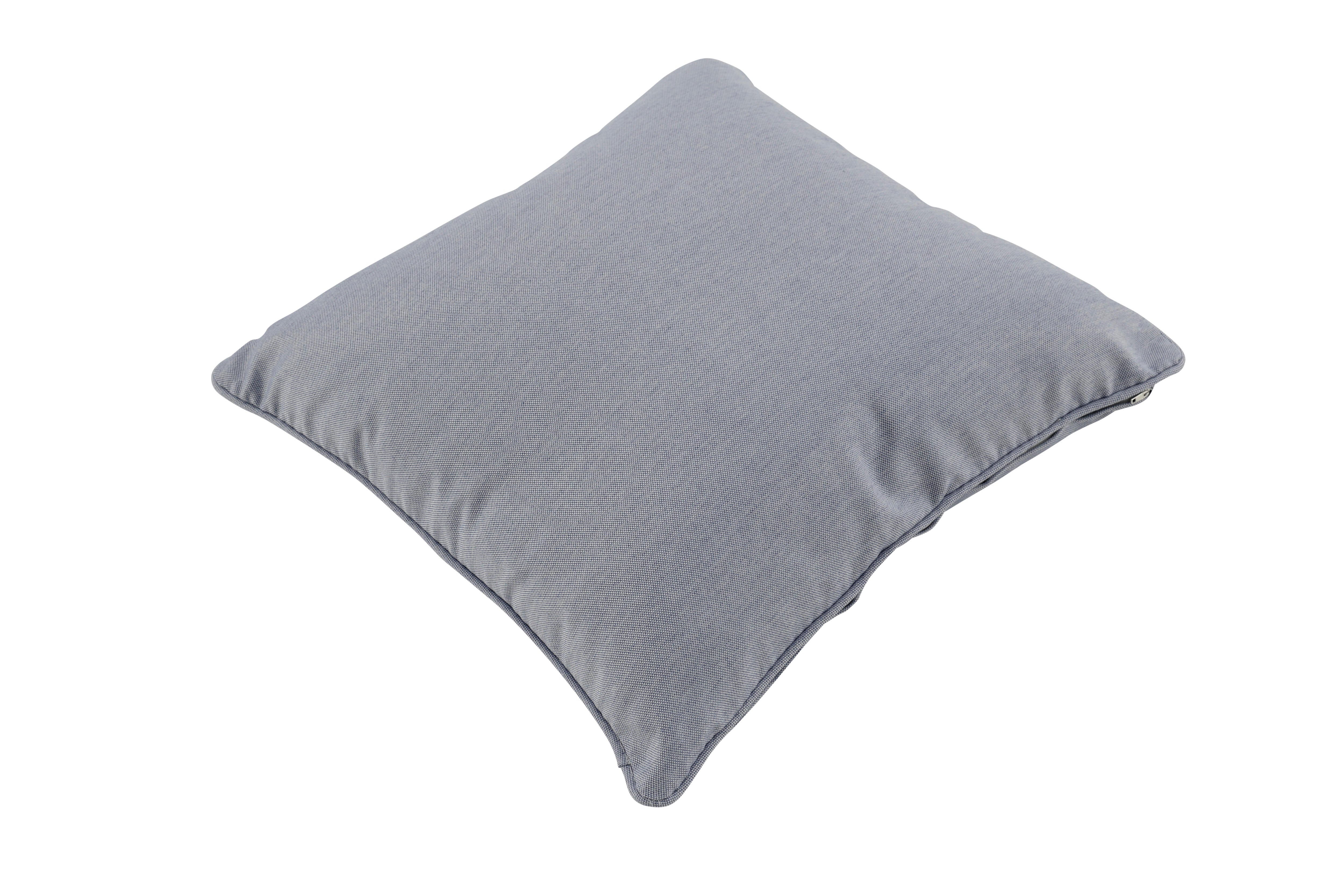 Coussin d'extérieur décoratif NATERIAL Reseat bleu indigo, l.45 x L.45 cm - 2