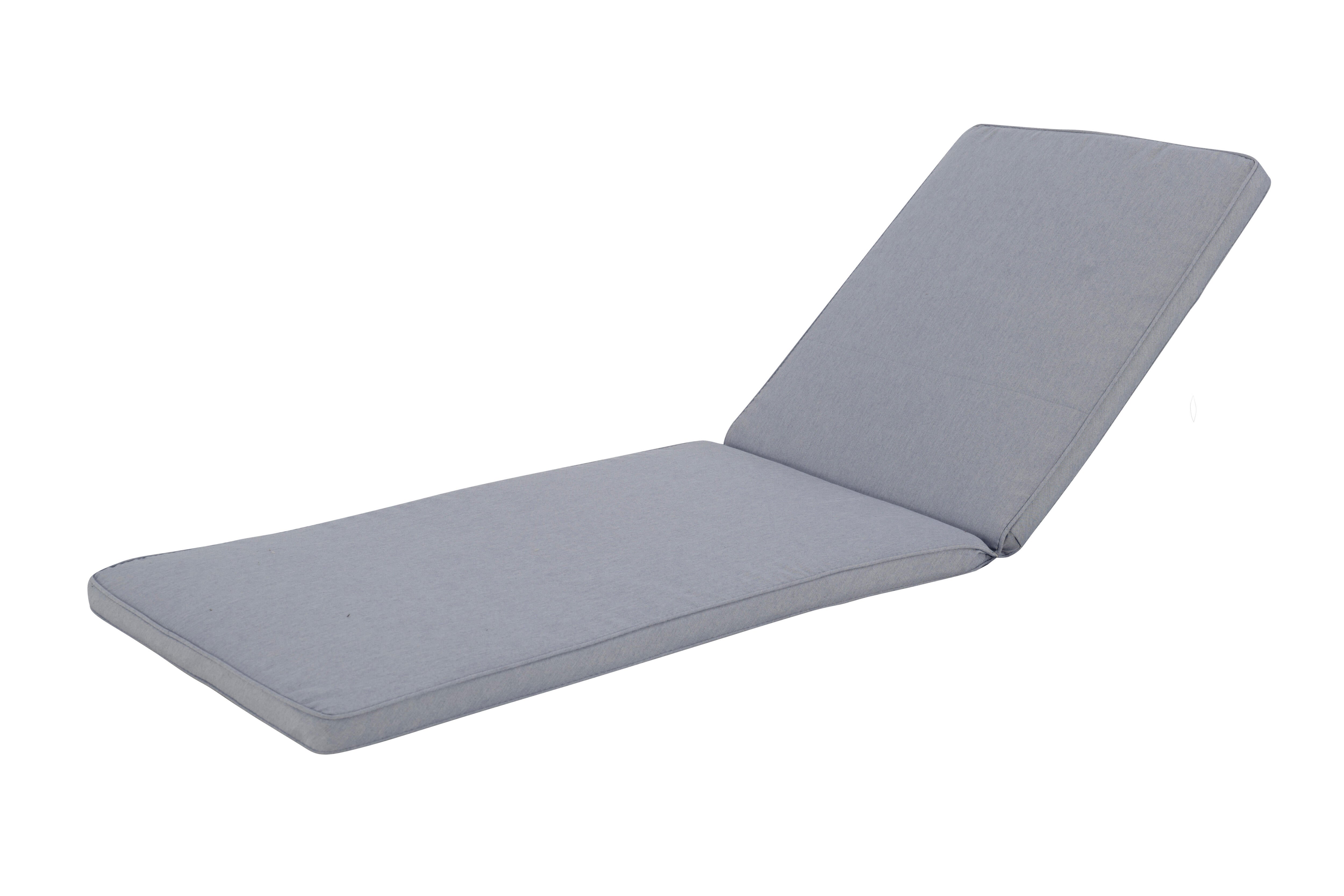 Coussin d'assise pour bain de soleil indigo l.190 NATERIAL | Leroy Merlin