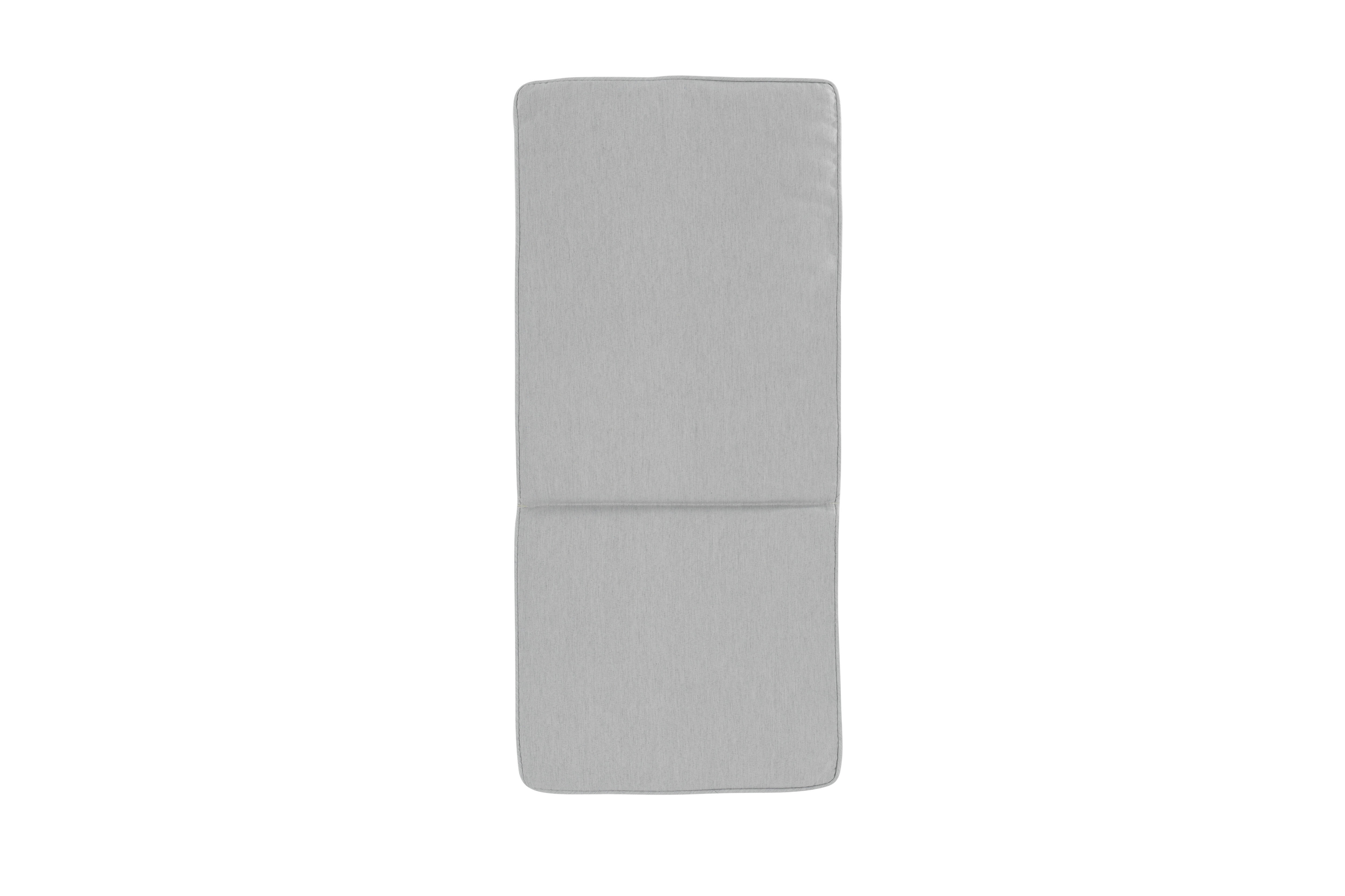 Coussin de chaise NATERIAL Reseat gris perle, l.95 x L.44 cm - 3