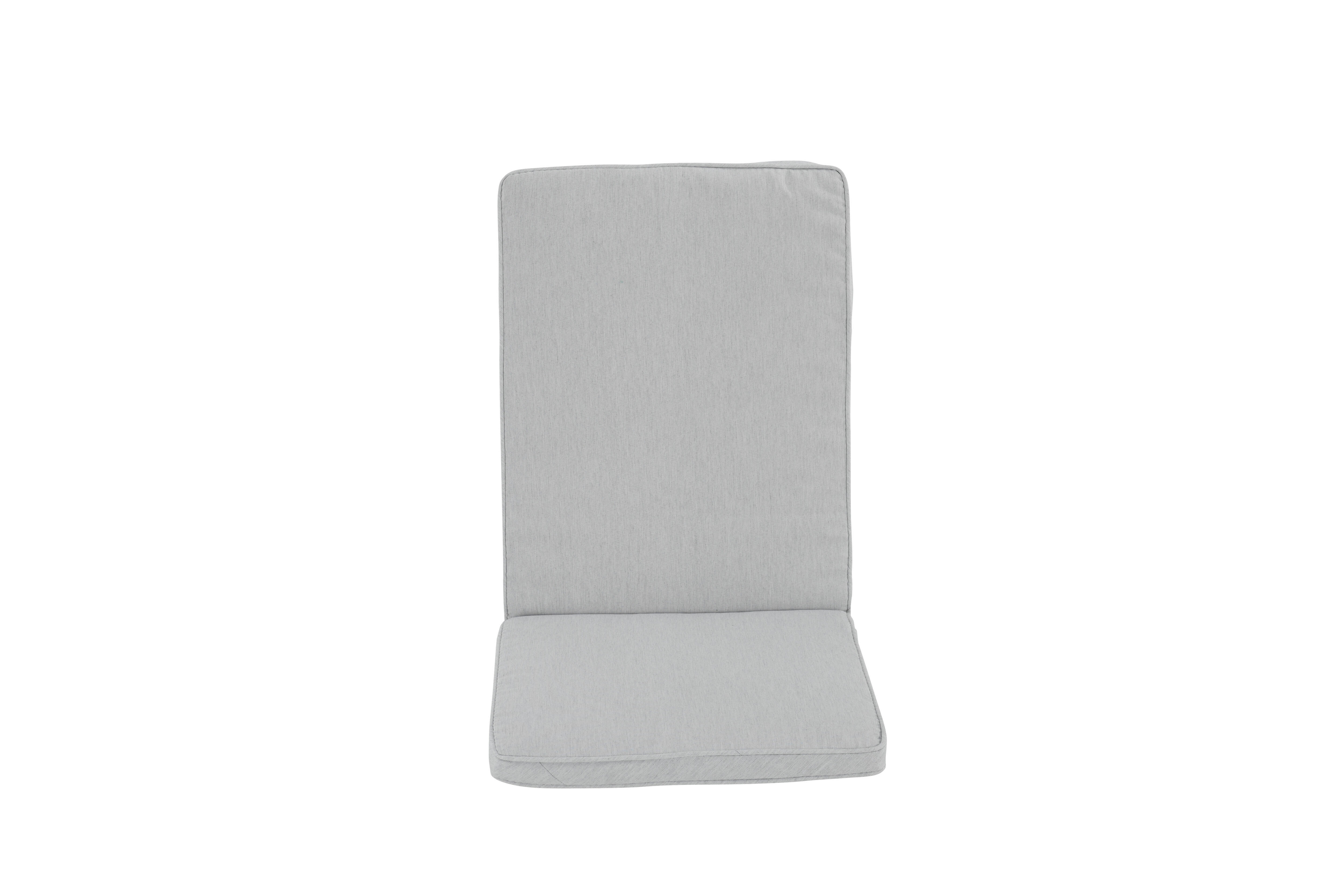 Coussin de chaise NATERIAL Reseat gris perle, l.95 x L.44 cm - 2