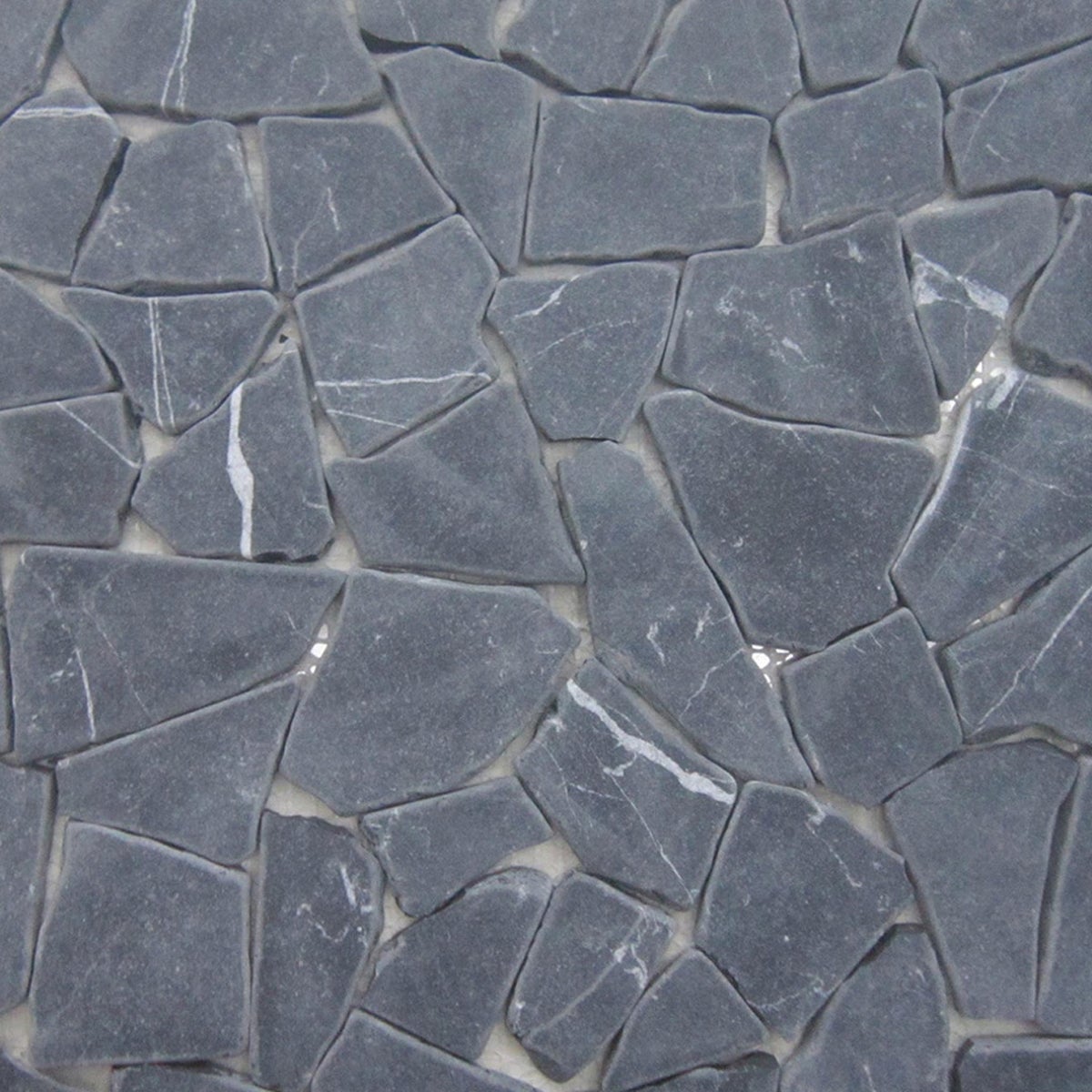 Mosaico in marmo Opux nero opaco L 30 x L 30cm x Sp. 8 mm - 4
