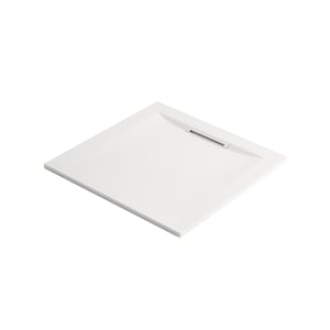 Receveur de douche extraplat, résine, blanc 90 x 90 cm, Flight JACOB DELAFON