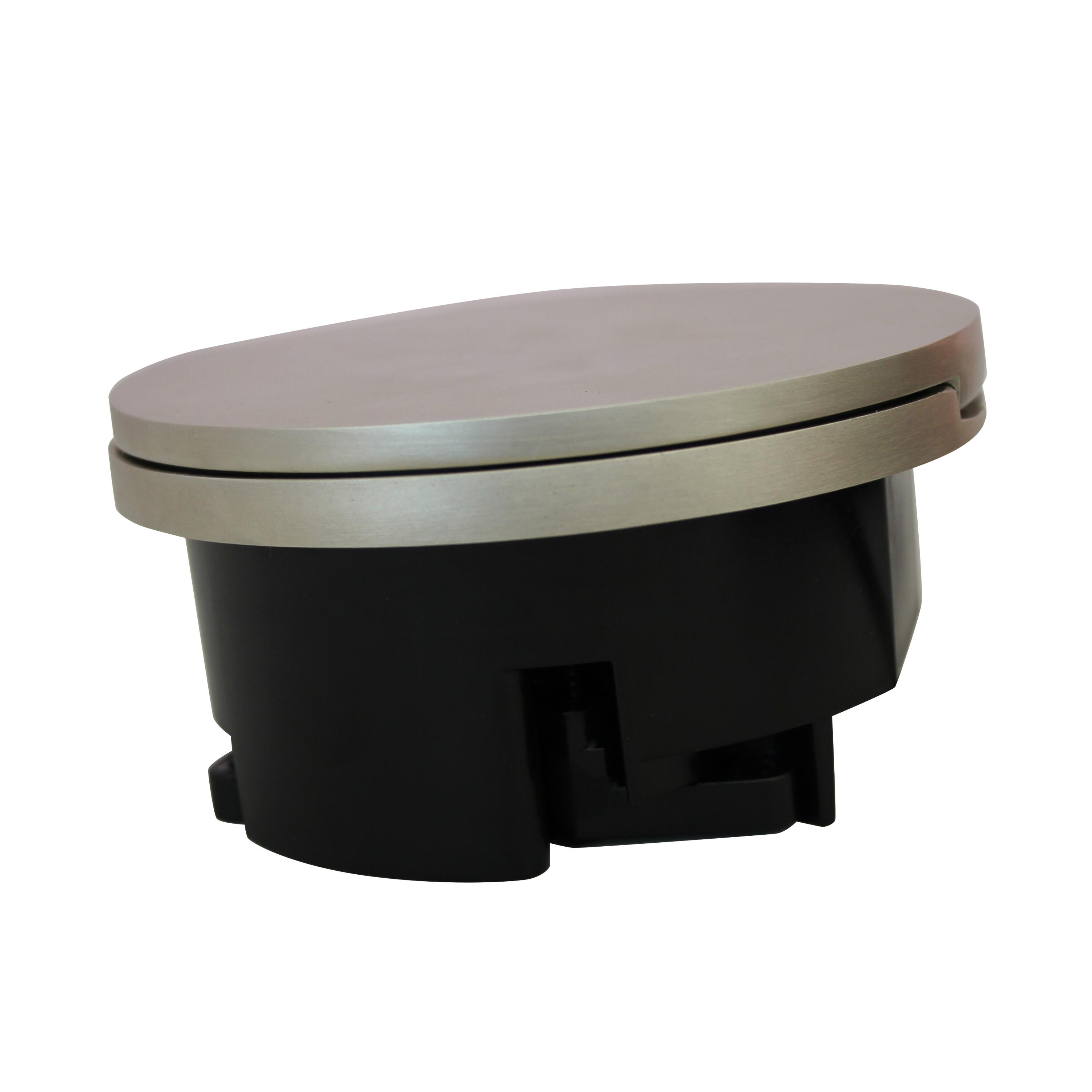 Multiprise USB encastrable, 3 prises + 2 prises USB, aluminium LEXMAN - 5