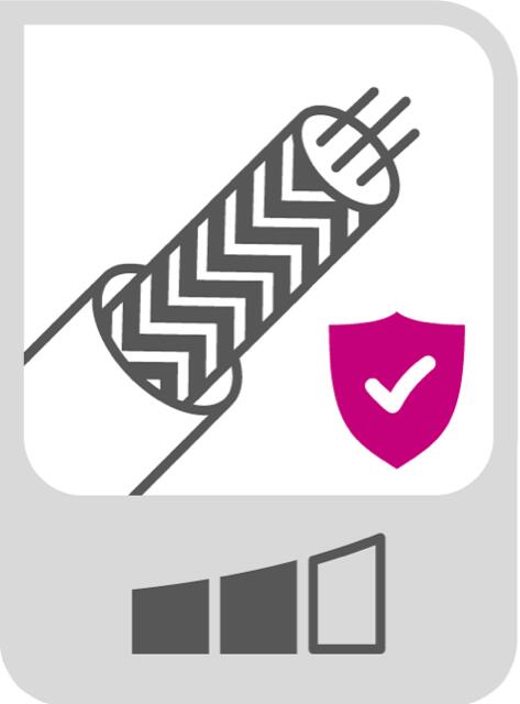 Câble ethernet blindé RJ45 cat 6A U/FTP, 23AWG, 10m LEXMAN - 4