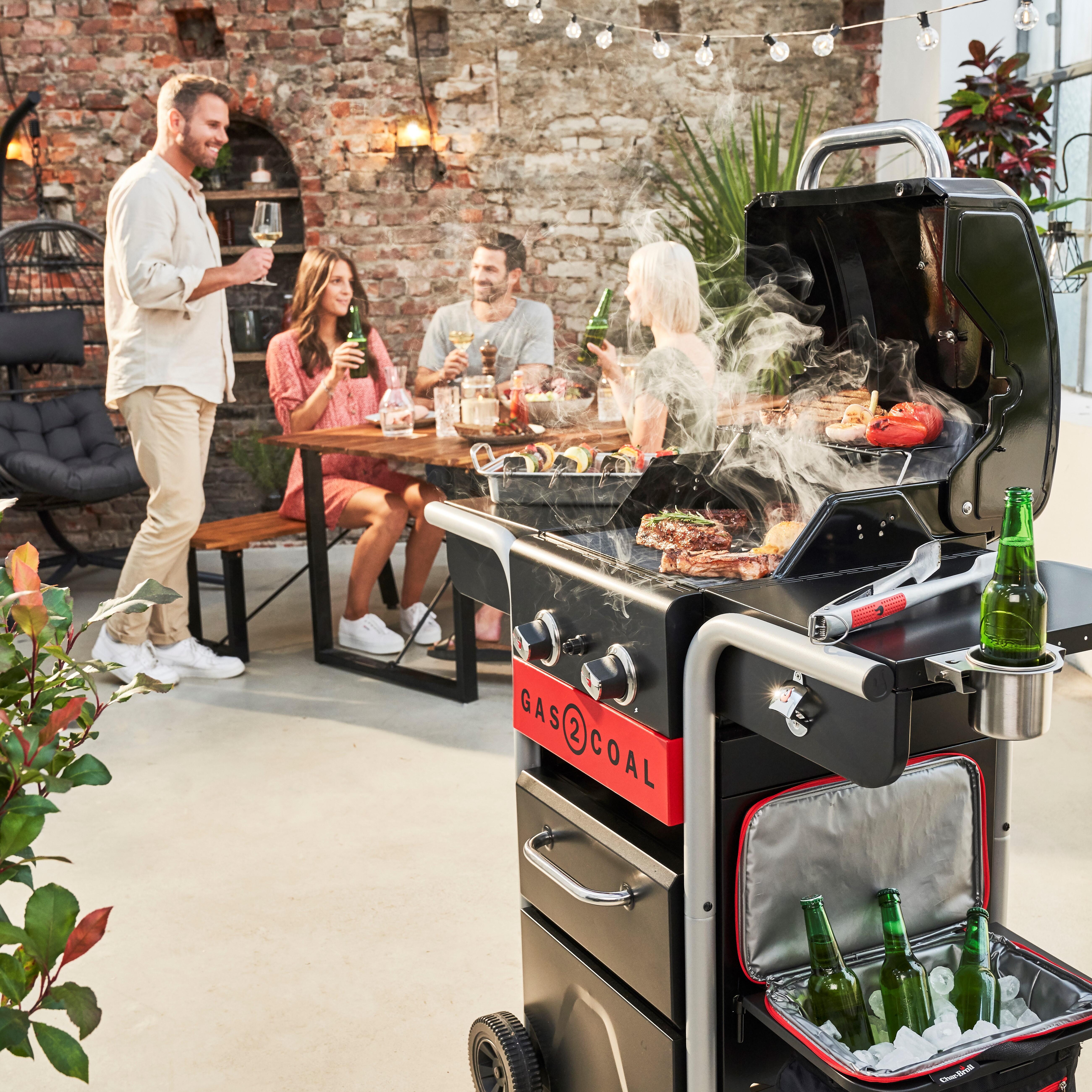 Barbecue a gas CHAR-BROIL 2 COAL 2.0 2B 2 bruciatori - 5