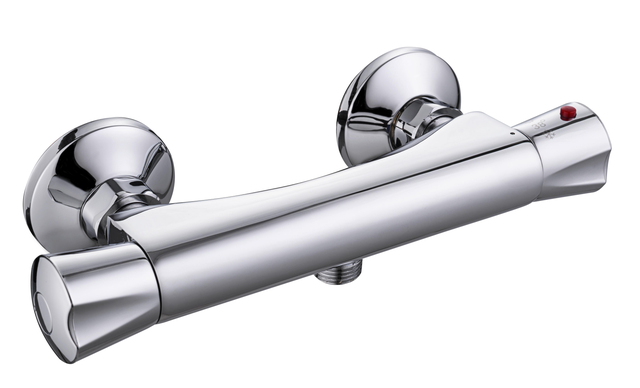 Mitigeur de douche thermostatique chrome, Nerea