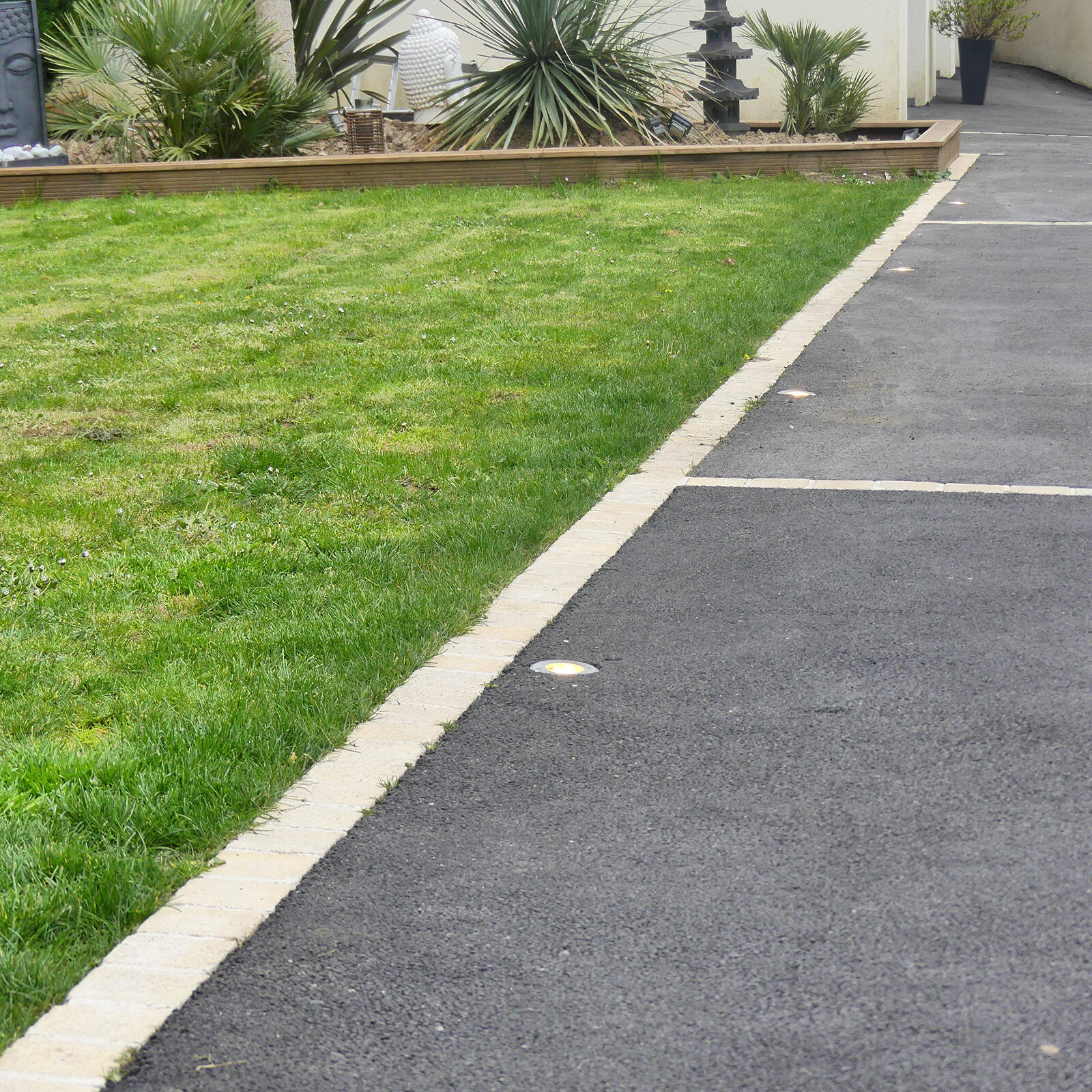 Spot encastré GU10 rond inox LUMIHOME - 4