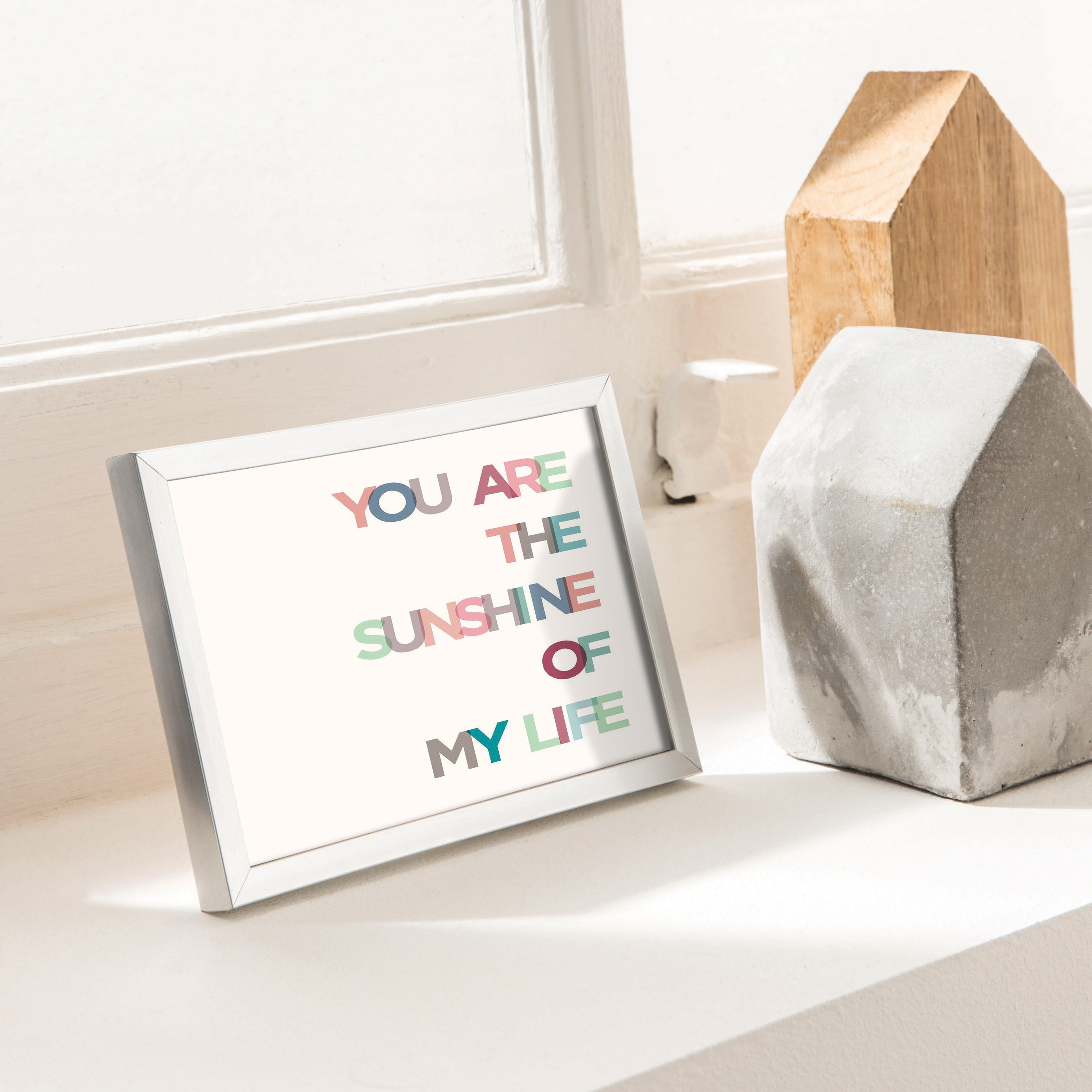 Cadre Lila, H.15 x l.10 cm blanc, INSPIRE - 4