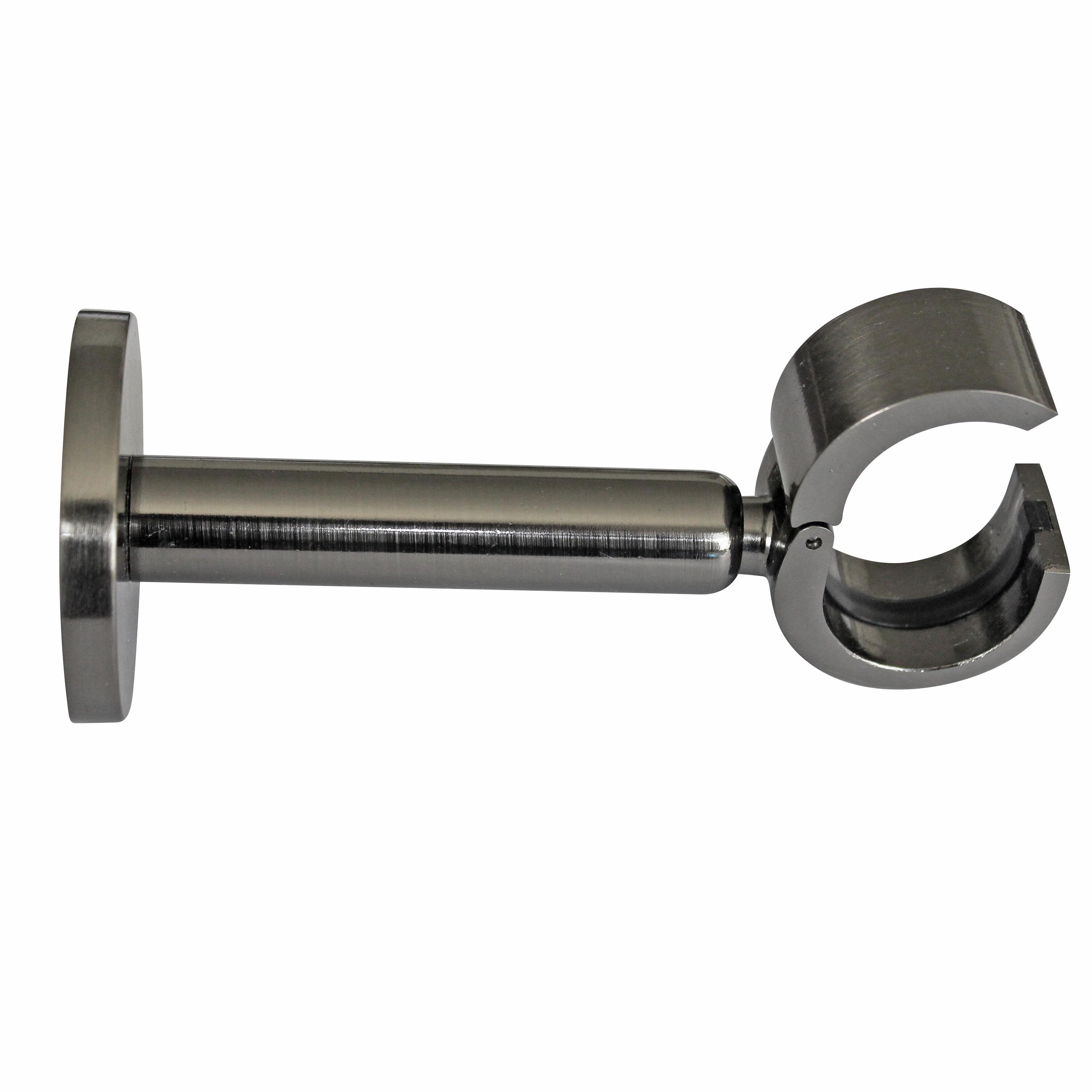 Support extensible tringle à rideau Jazz, 28 mm titane brossé INSPIRE ...