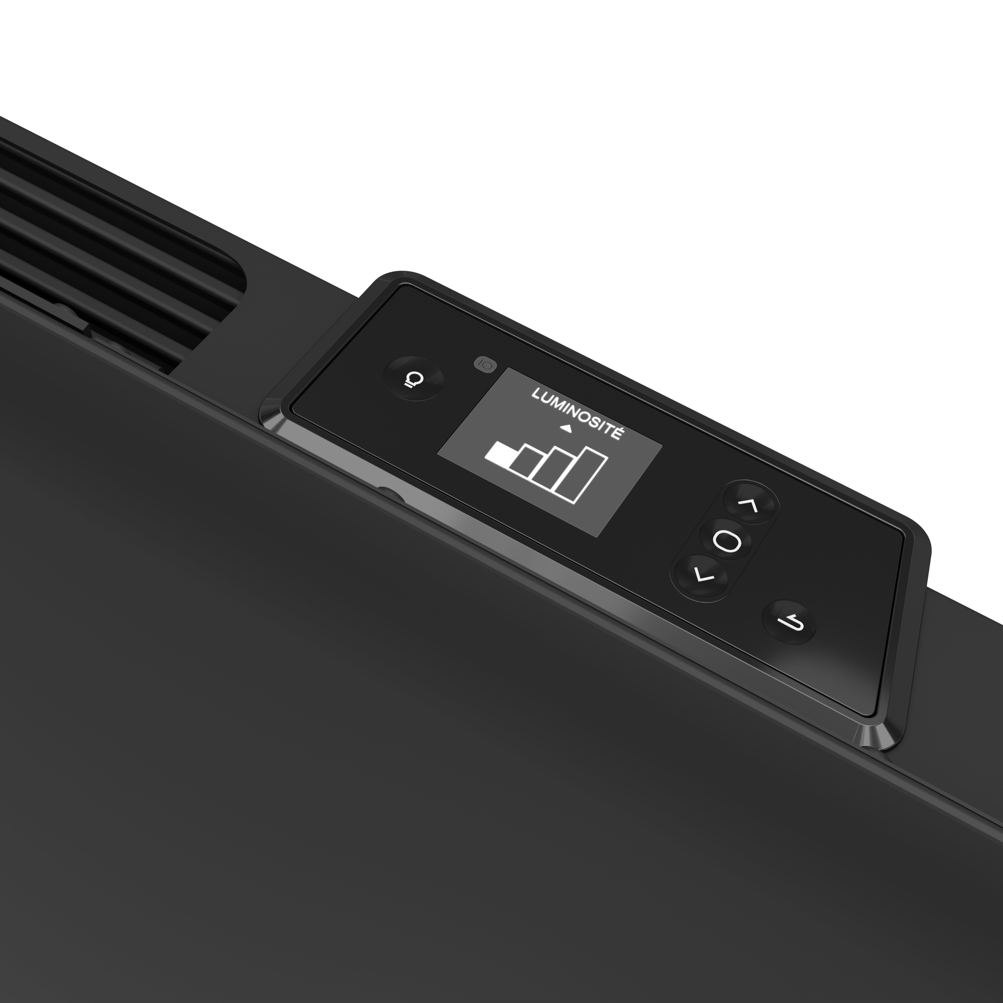 Radiateur électrique double système chauffant 2000W SAUTER Hekla horizontal noir - 4