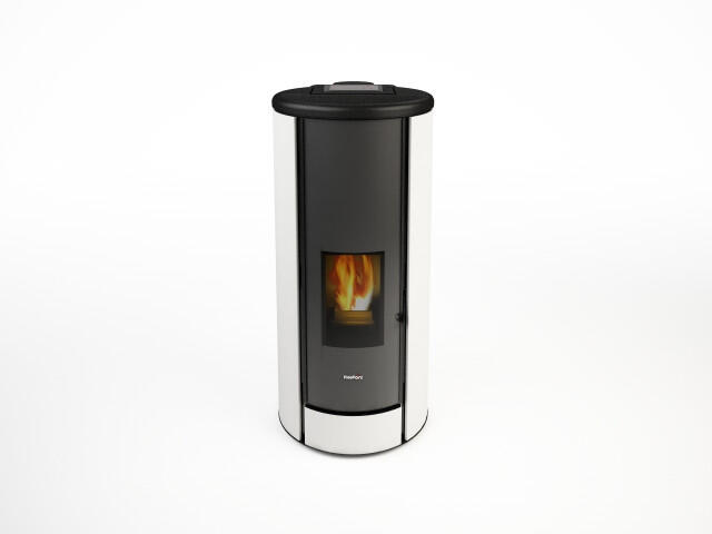 Poêle à granulés FREEPOINT Breeze wi-fi blanc 9.1 kW - 4