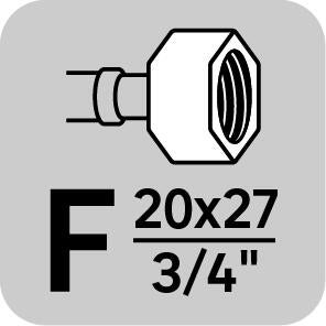 Flexible mâle/femelle 20x27 (3/4