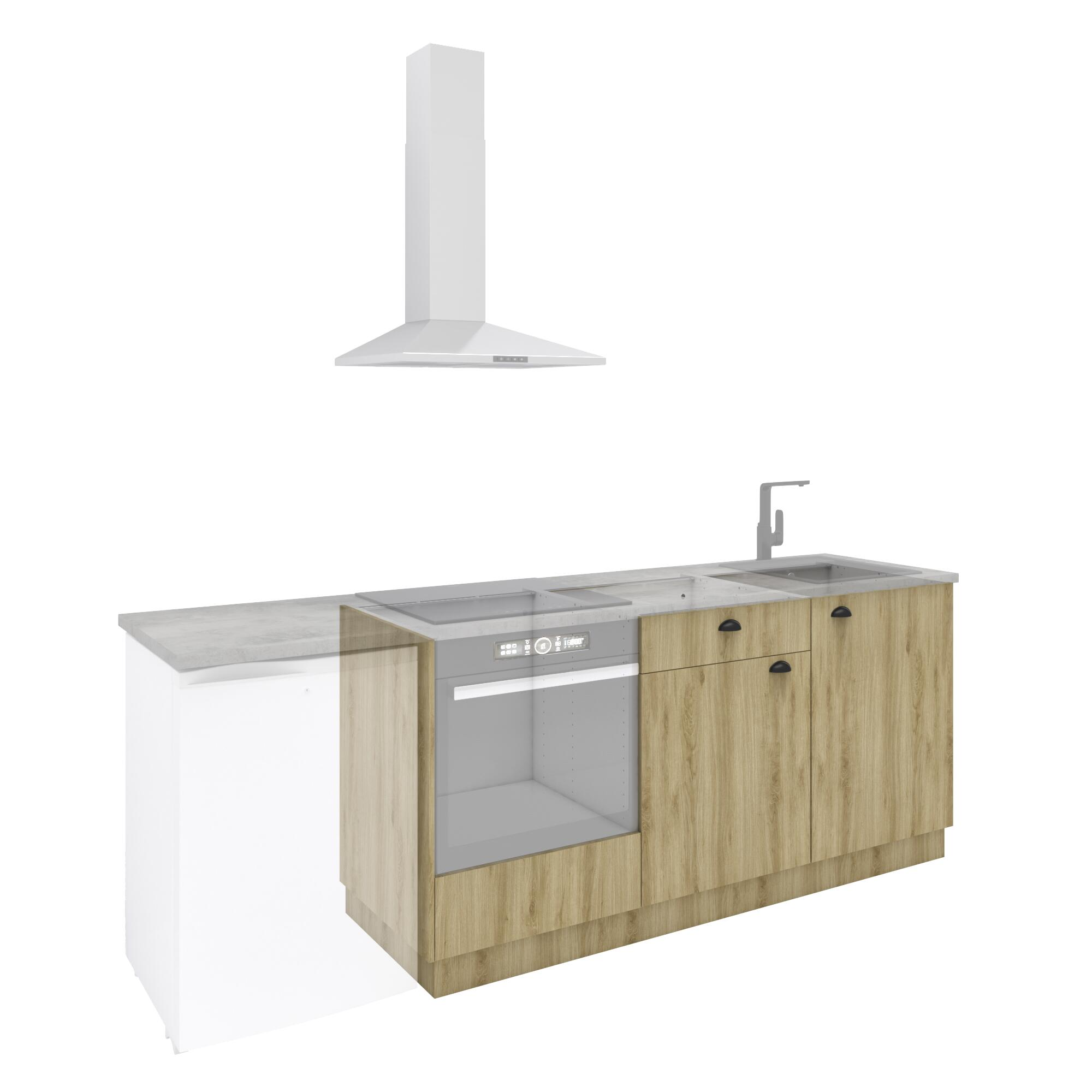 Lot de 2 poignées de meuble INSPIRE Vido Acier Mat - 10