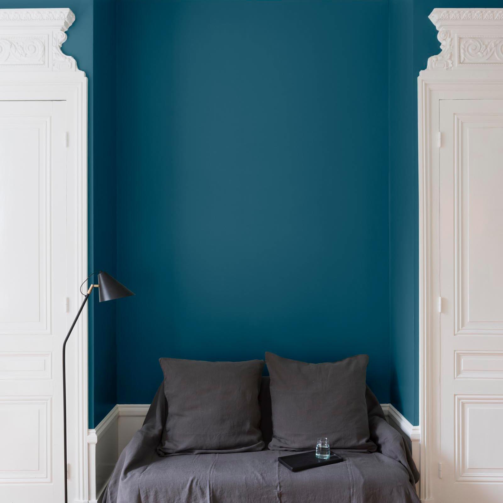 Testeur peinture mur, boiserie bleu paon LIBÉRON Velours de peinture® 0.125l - 4