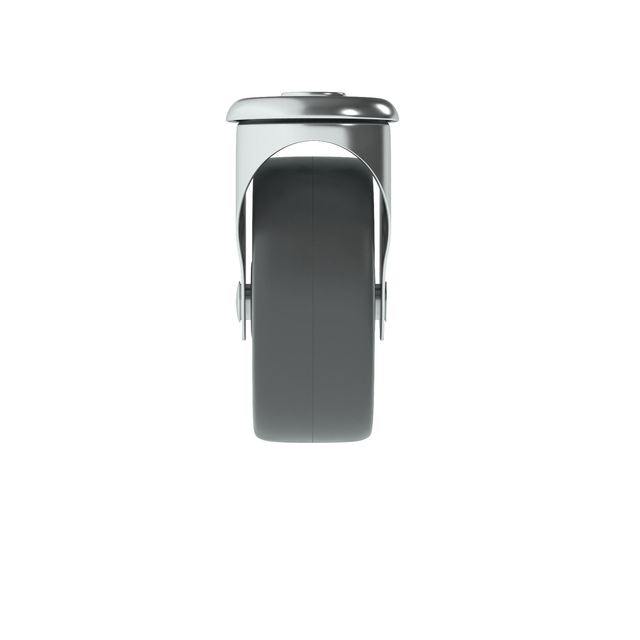 Roda interior sem travão STANDERS ENCAIXE 360º 75MM 60 CINZA ANTIDESLIZANTE