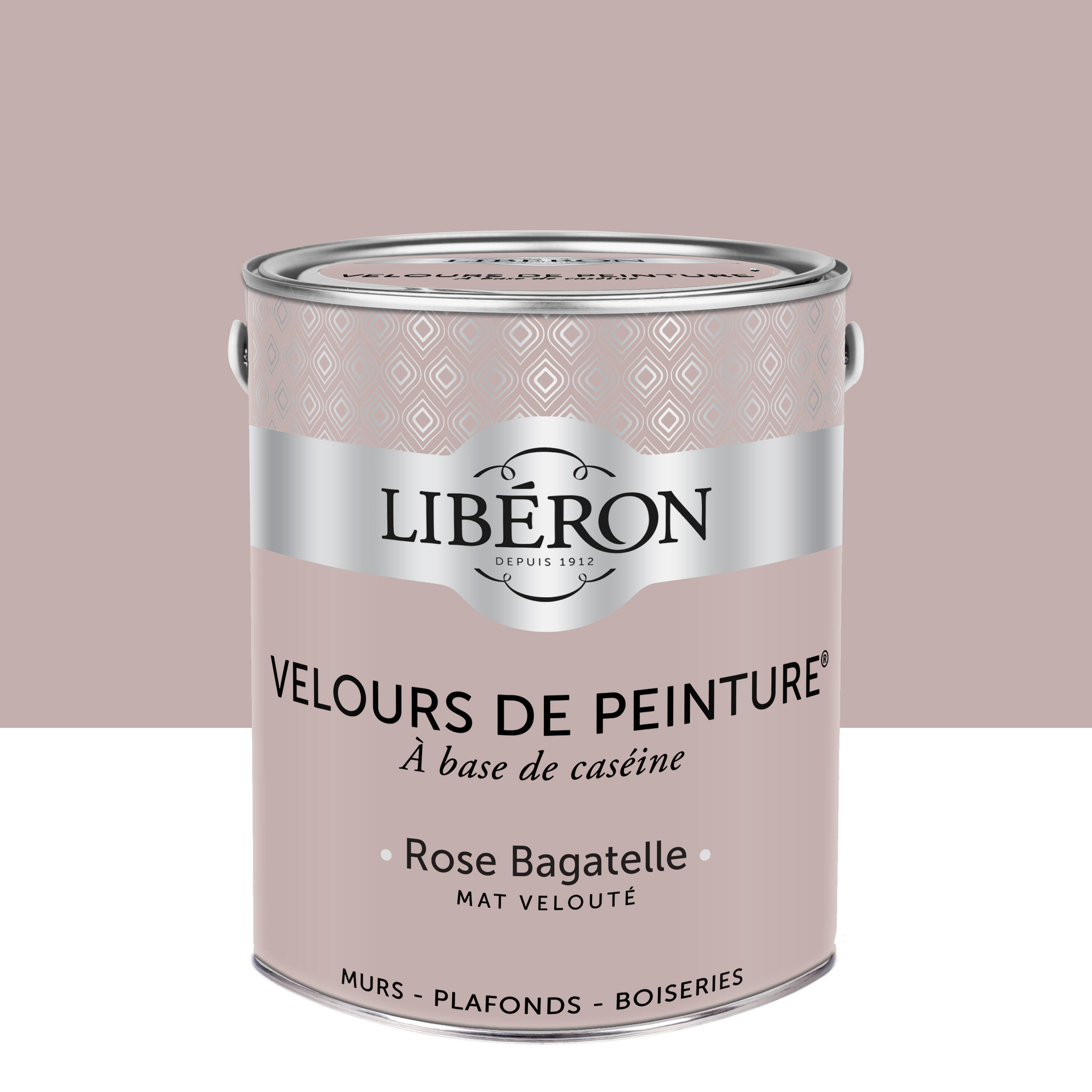 Peinture mur et plafond rose bagatelle velours LIBÉRON Velours de ...