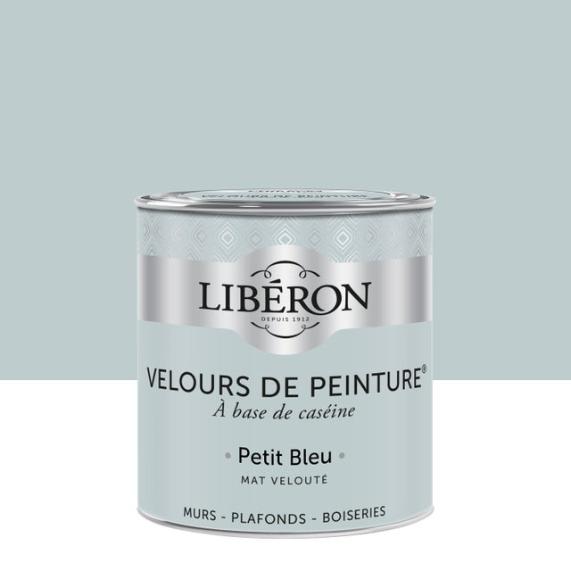 Peinture murs, plafonds et boiseries Velours de peinture petit bleu Libéron 0,5L main image 1