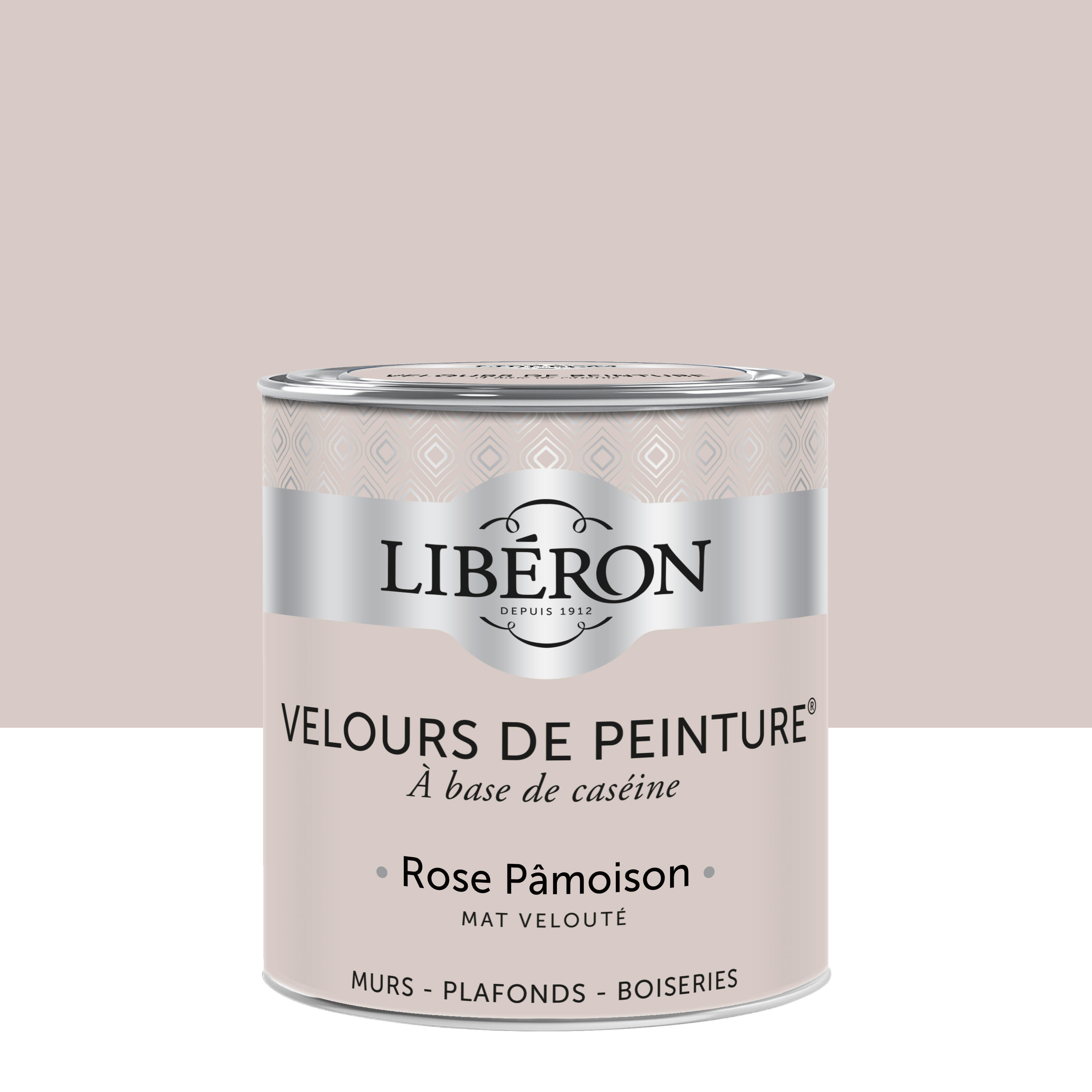 Peinture mur, plafond rose pâmoison velours LIBÉRON Velours de peinture ...