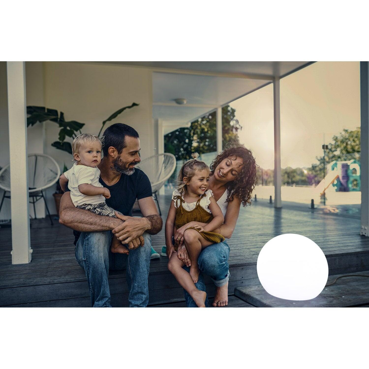 Lampe d'extérieur avec source lumineuse sur secteur Buly, diam 50cm, NEWGARDEN - 2