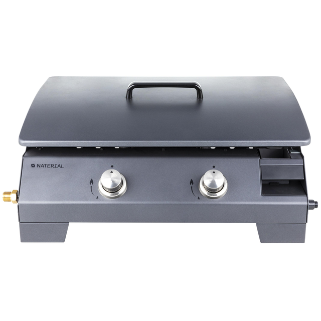 Plancha au gaz NATERIAL MURCIA, gris