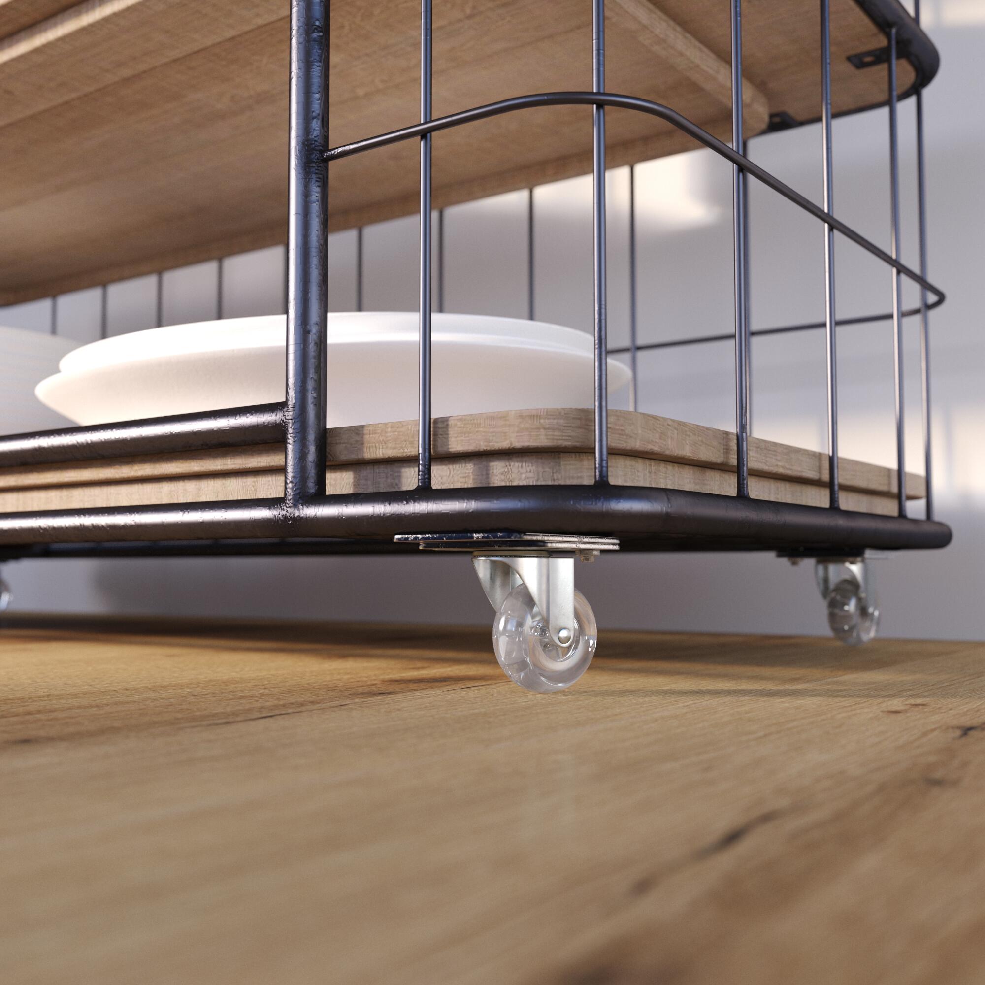 Roue 360 degrés sur plaque diam.35 mm - 4