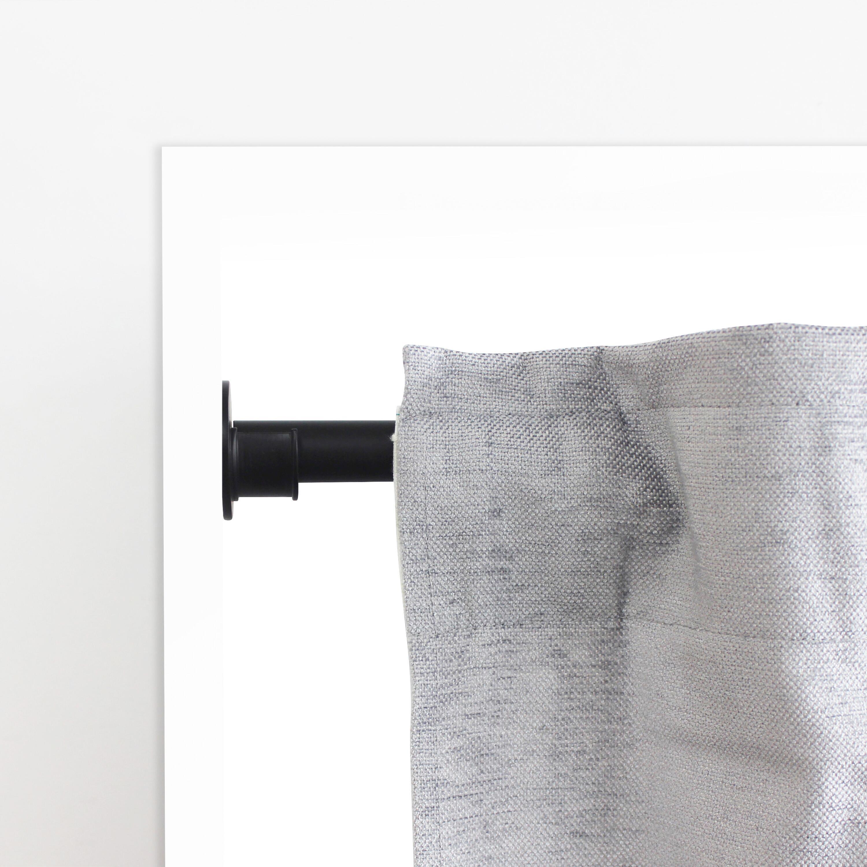 Support pour tringle à rideau Facto 20mm noir peint INSPIRE - 2