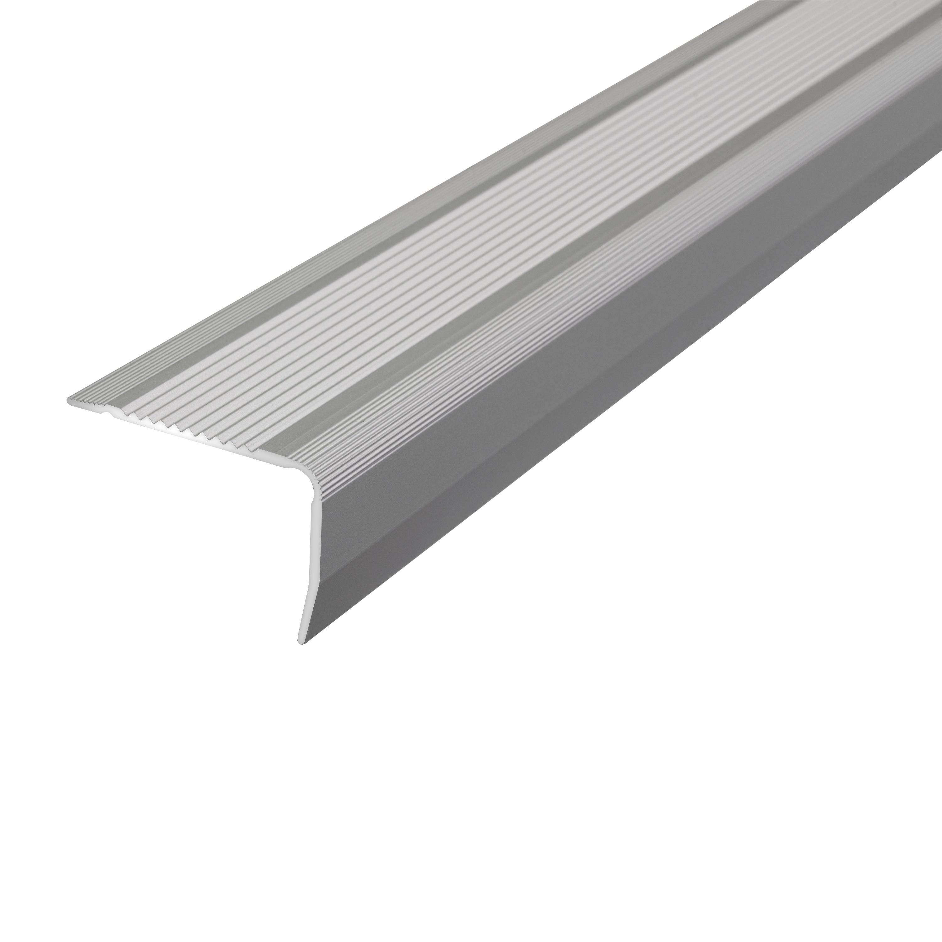 Soglia Porta Adesiva Profilo Di Transizione Autoadesivo Per Pavimenti - 5cm X 2m, Vinile Morbido - Per Laminato, Piastrelle, Parquet (Rovere Grigio) Parquet Laminato Incastro - Foto 5