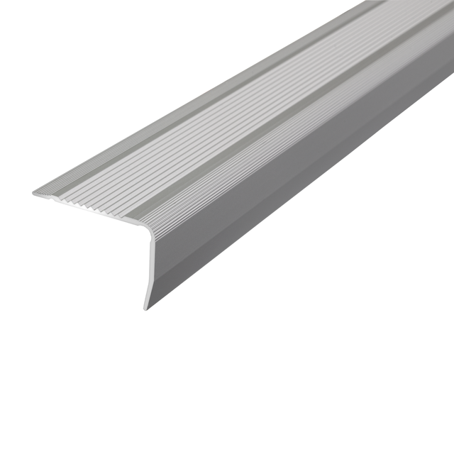 Nez de marche alu bronze mat 270cm, profil: 25x20mm, auto-adhésif