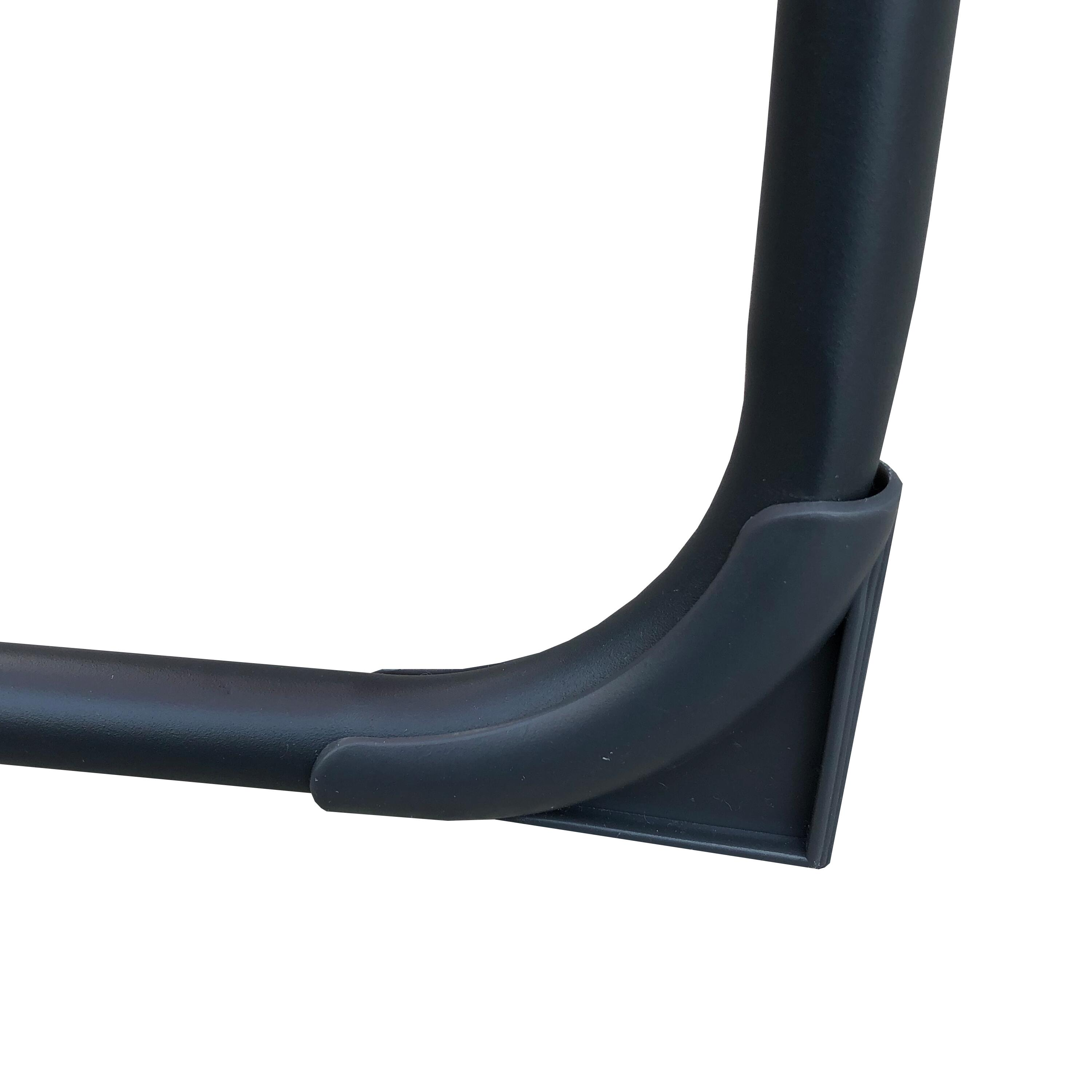 Bain de soleil FIESTA pliable en métal coloris bleu Miami - 2 positions - 6