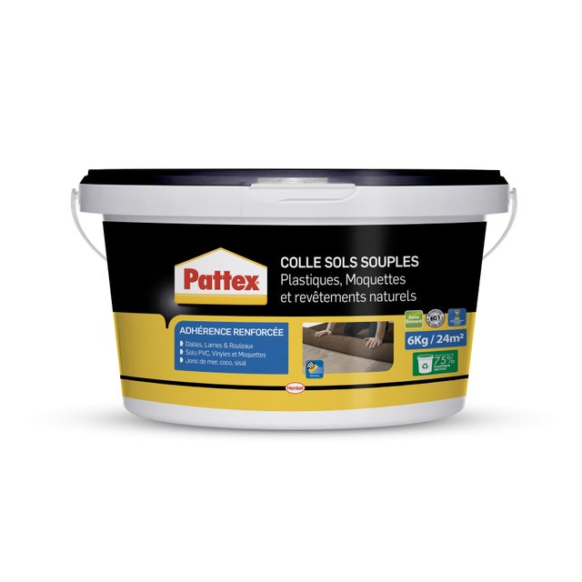 Colle pour sols souples PATTEX 6KG