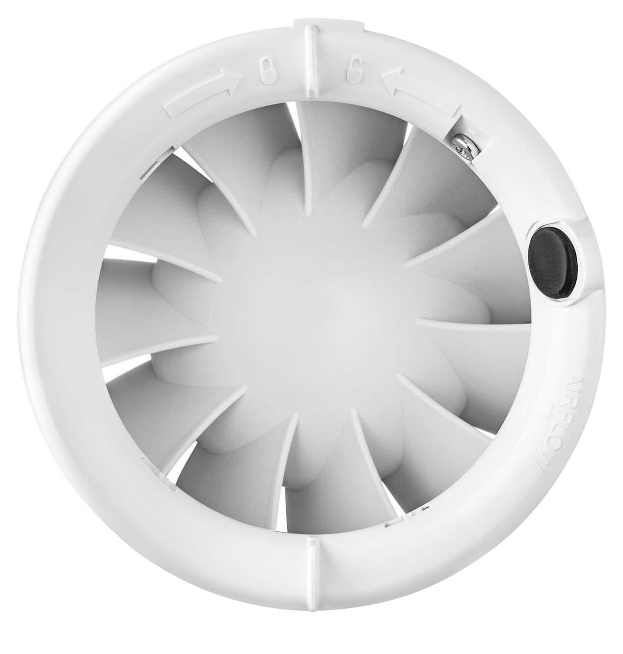 Aérateur extracteur intercalé à interrupteur S&P SILENTUB 120 mm - 2