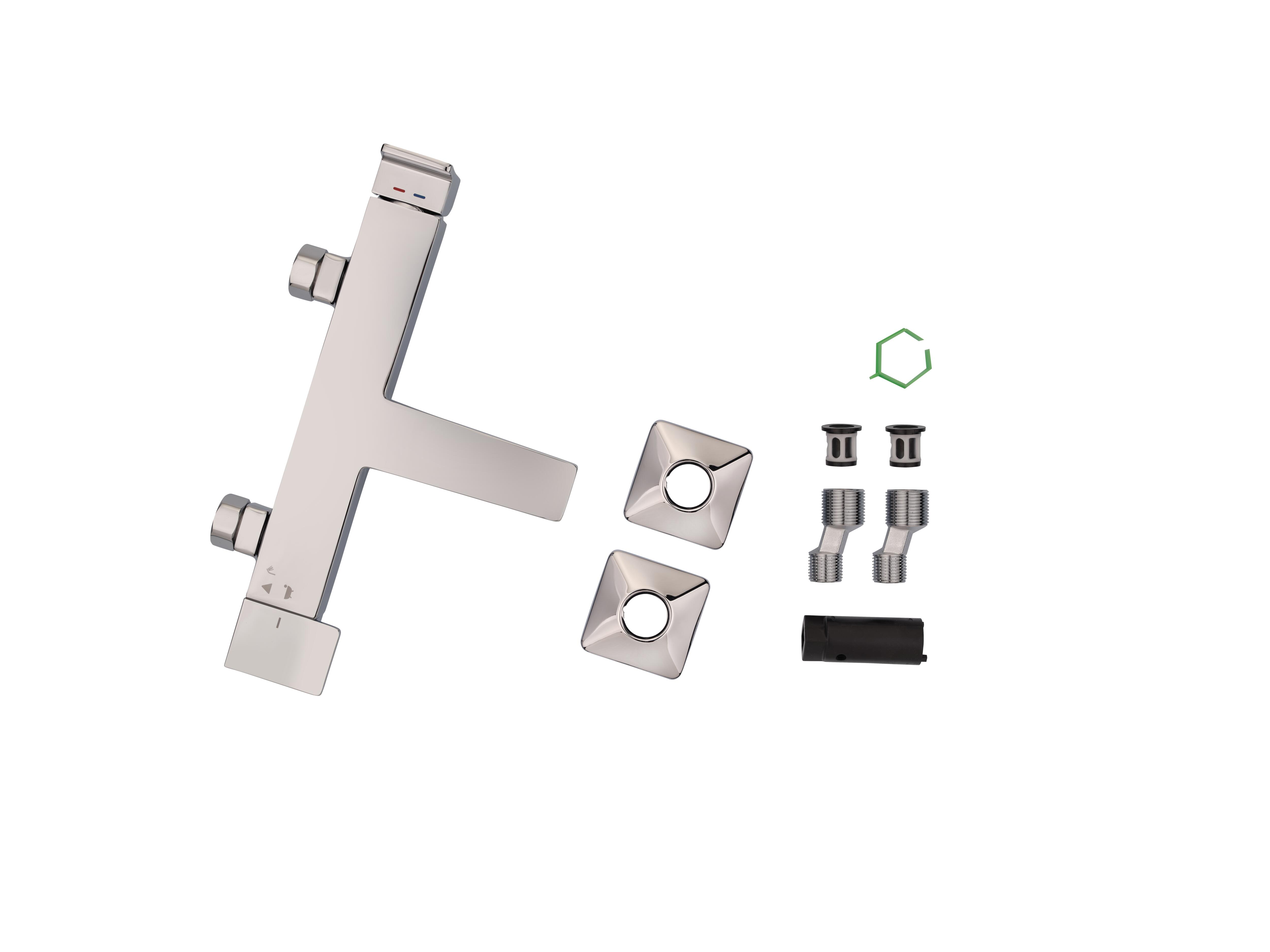 Mitigeur de bain mécanique chrome, Studio, SENSEA - 6