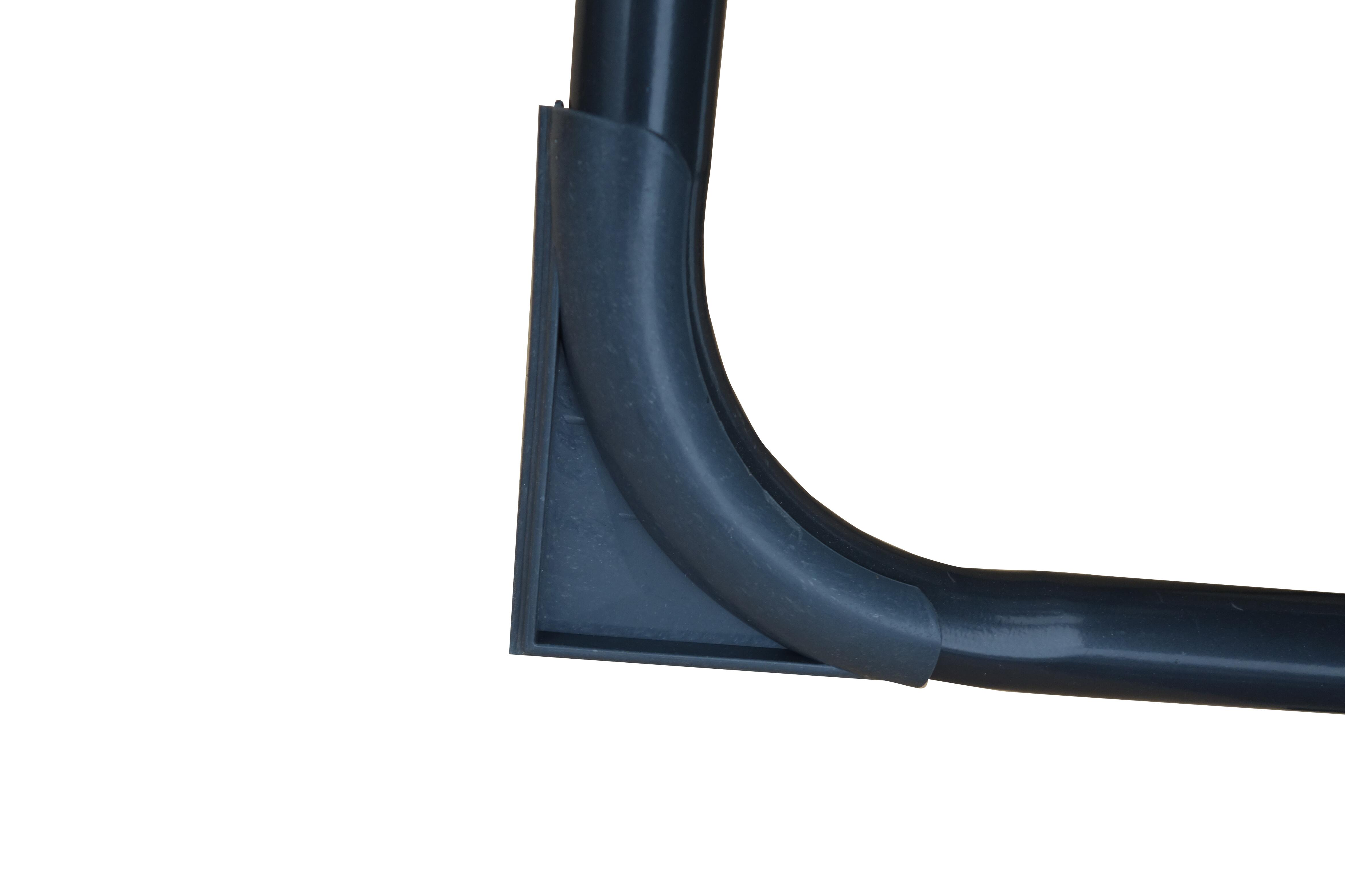 Relax de jardin MARSELLA pliable en métal coloris gris anthracite - 7