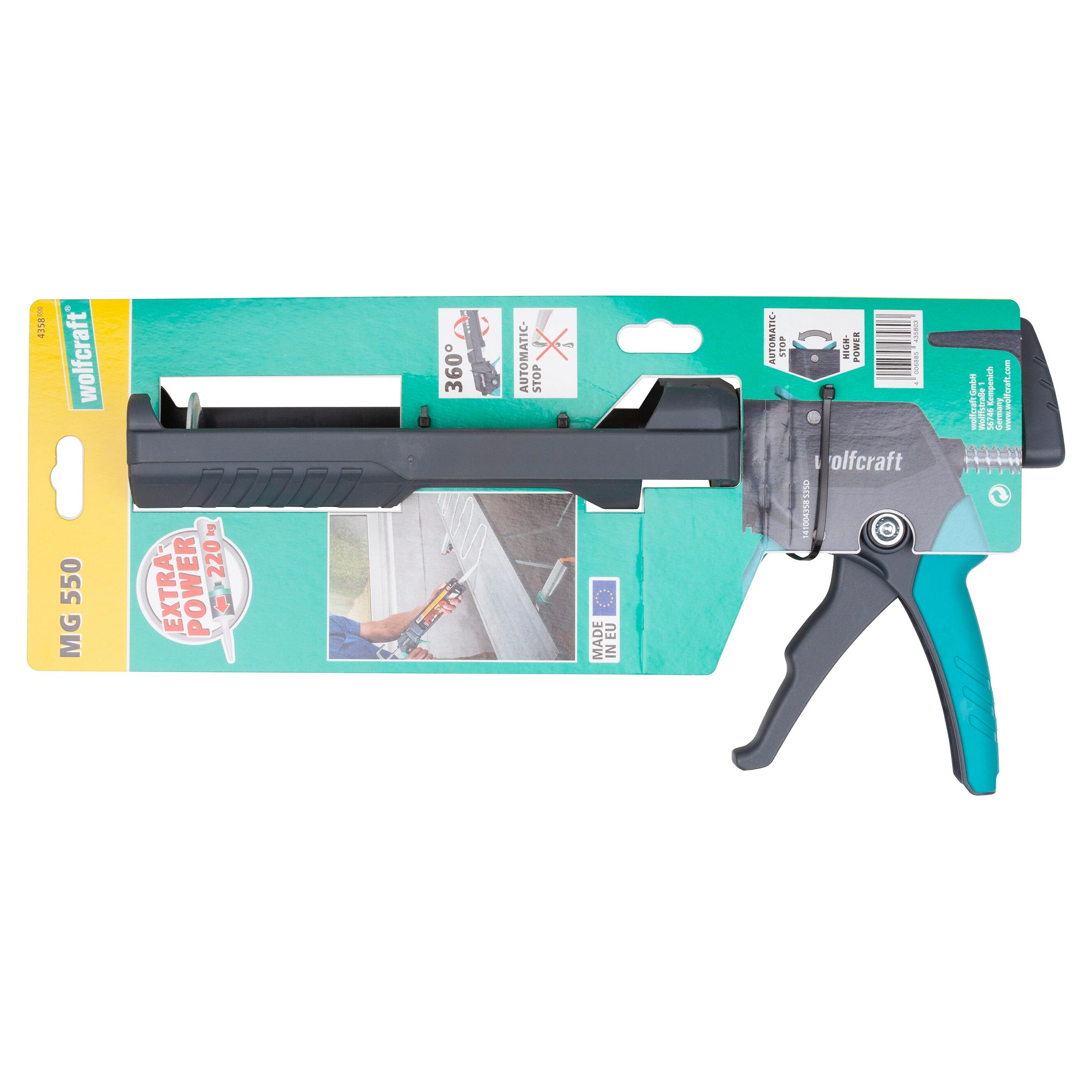Pistola de silicone Wolfcraft MG 550 - 5