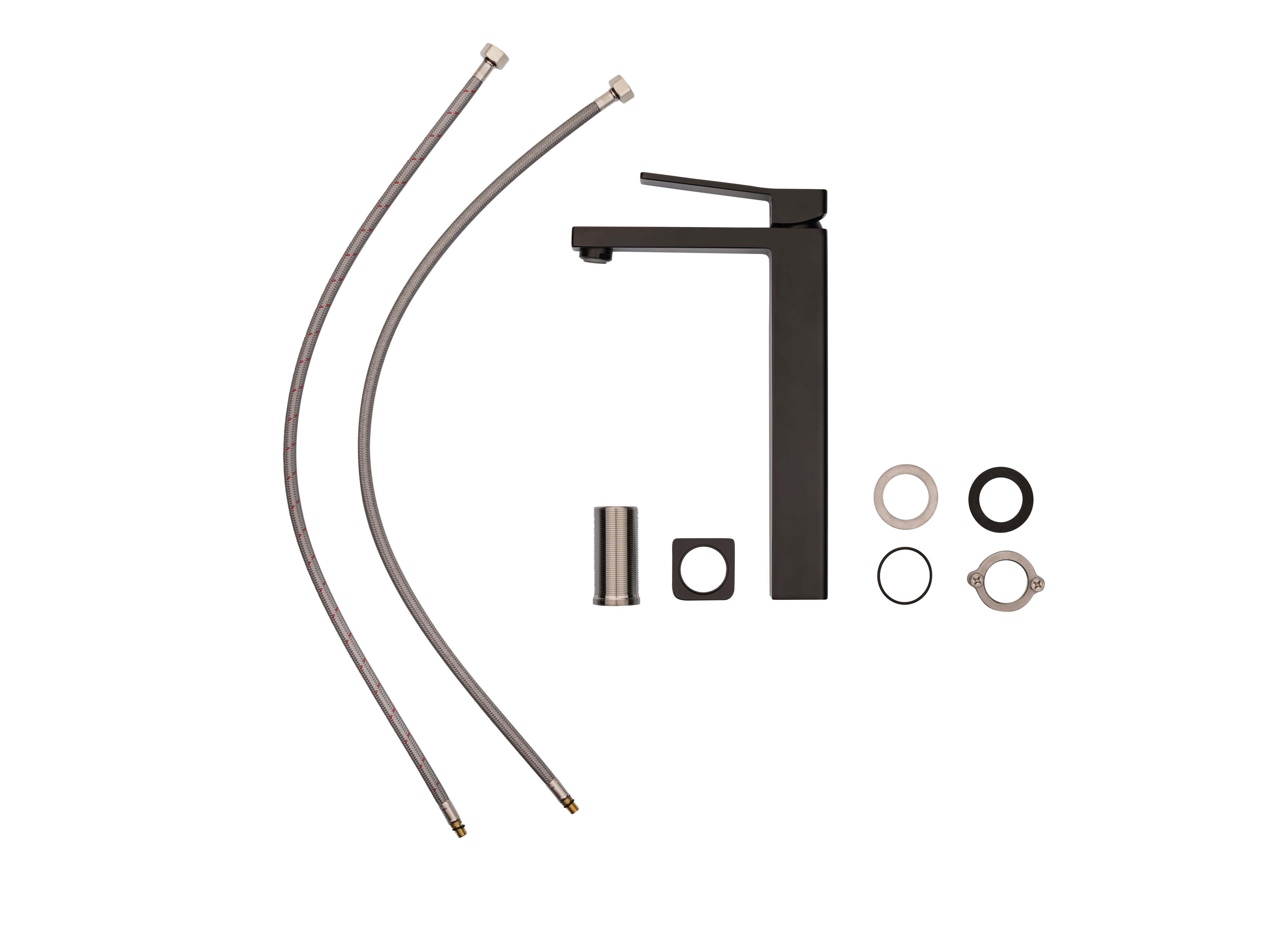 Bateria umywalkowa czarna 35 cm Studio Sensea - 3