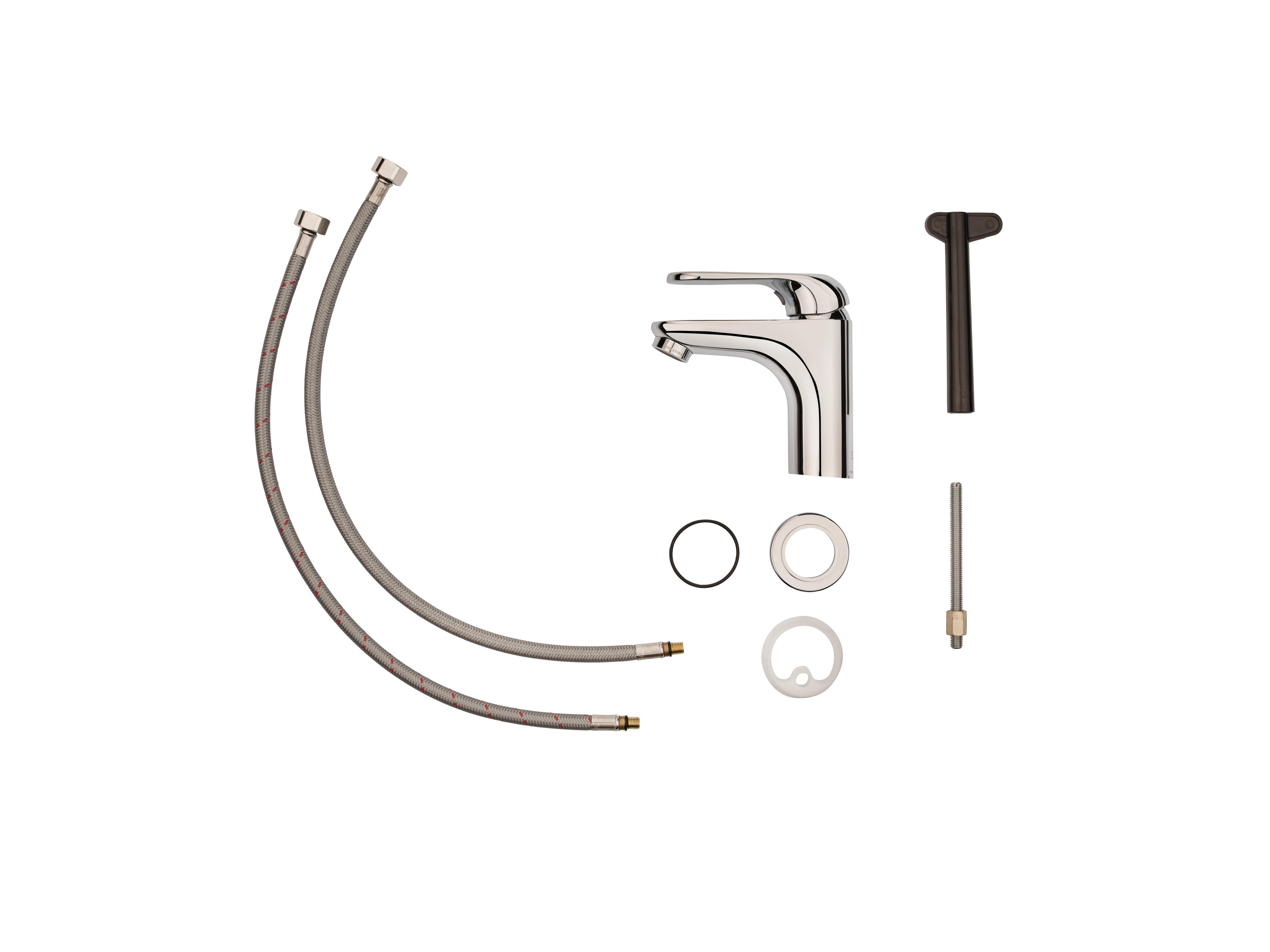 Mitigeur de lavabo chrome S, Anders, SENSEA - 7