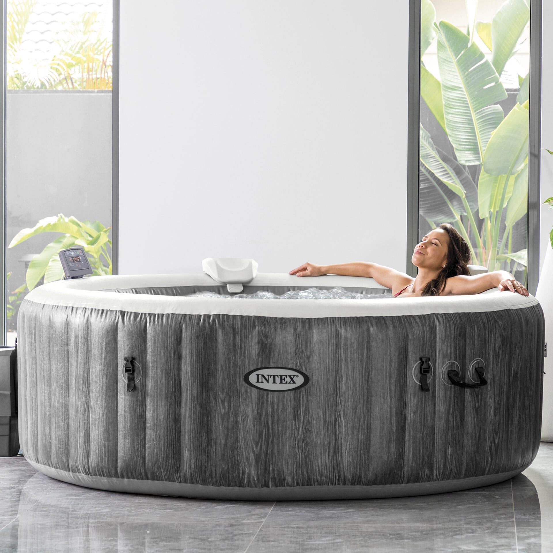 Pure Spa gonflable INTEX Baltik rond 4 places - 5